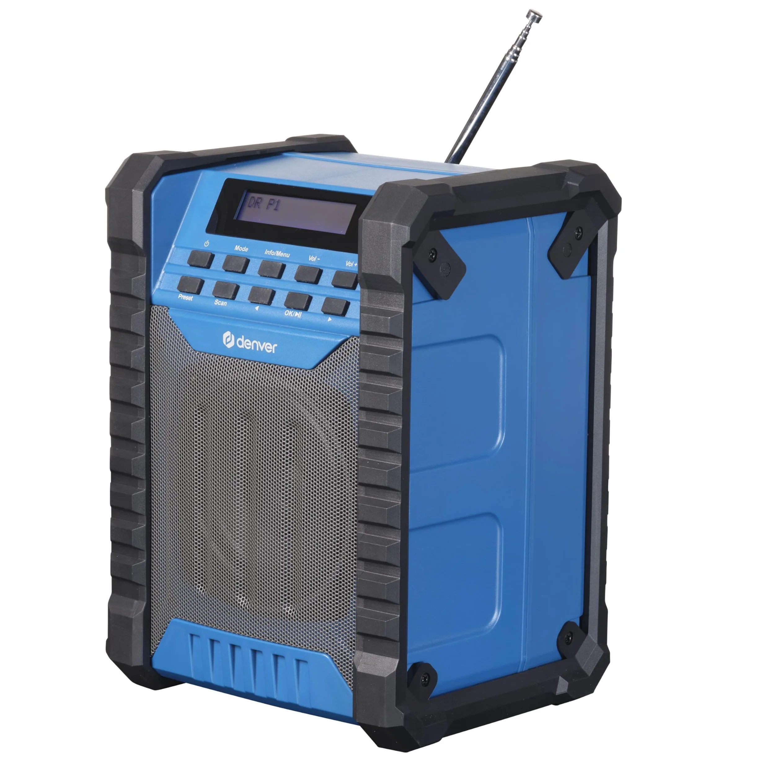 Denver WRD-60 DAB+/FM Baustellenradio z Bluetooth i akumulatorem