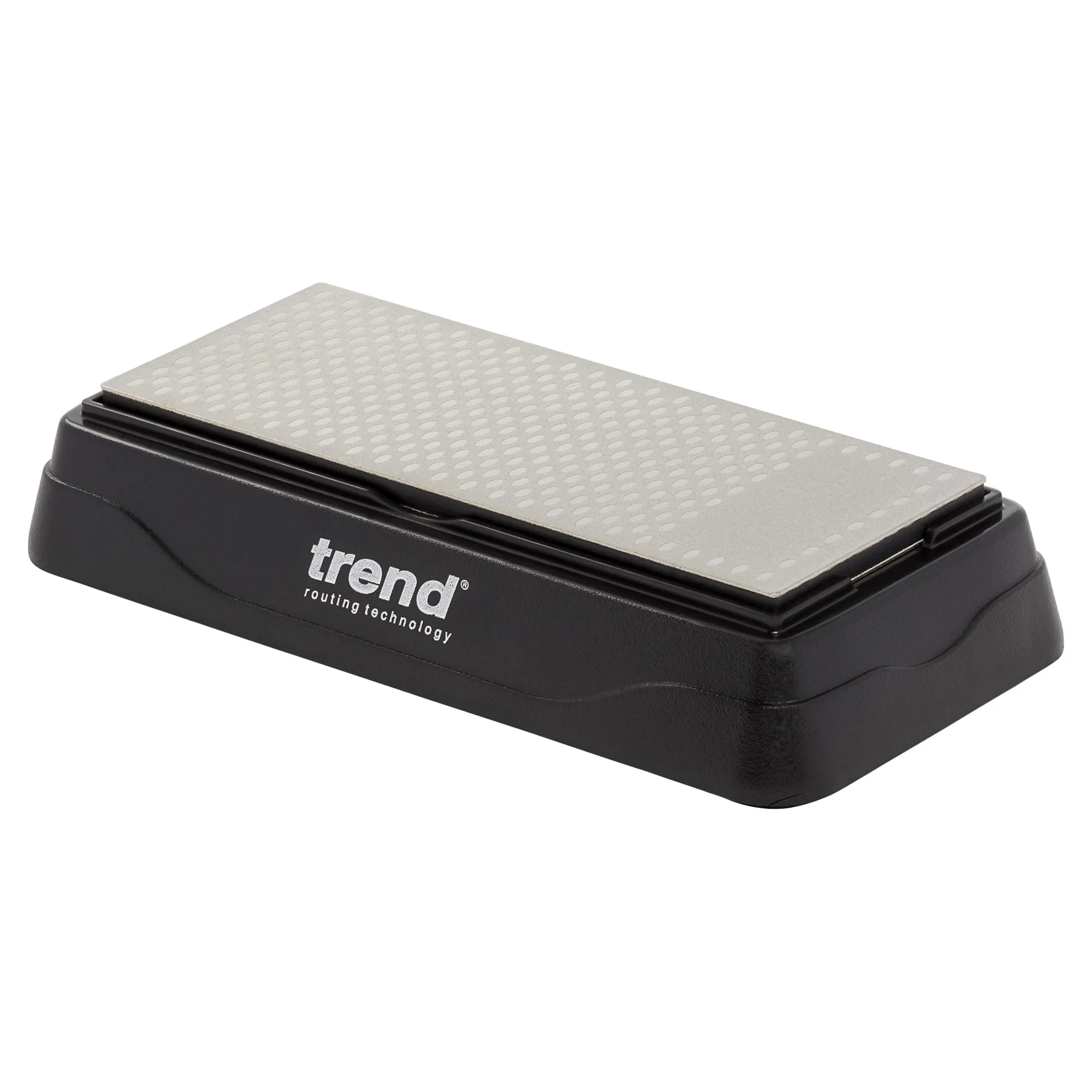 Trend Dwustronny kamień diamentowy do ostrzenia 6"x2 3/8" gruby/drobny | Dwustronny: gruby do szybkiego szlifowania, drobny dla ostrej krawędzi narzędzi i noży. Szybka zmiana
