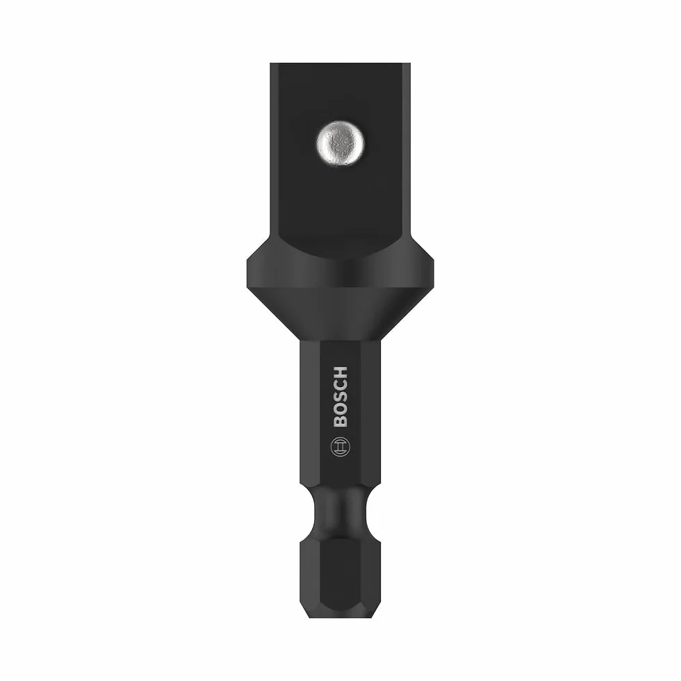 Bosch 1x PRO Socket Adapter ze złączem sztyftowym (143 x 64 mm, Professional Akcesoria Śrubokręt, Śrubokręt)