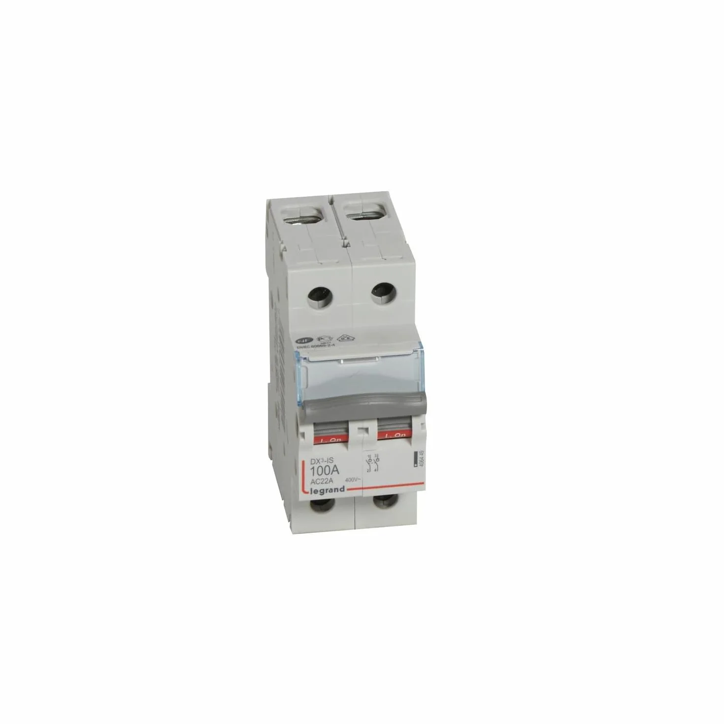 Legrand 406449 DX³-IS Przełącznik sektora, 2P, 400V, 100A, 2 moduły
