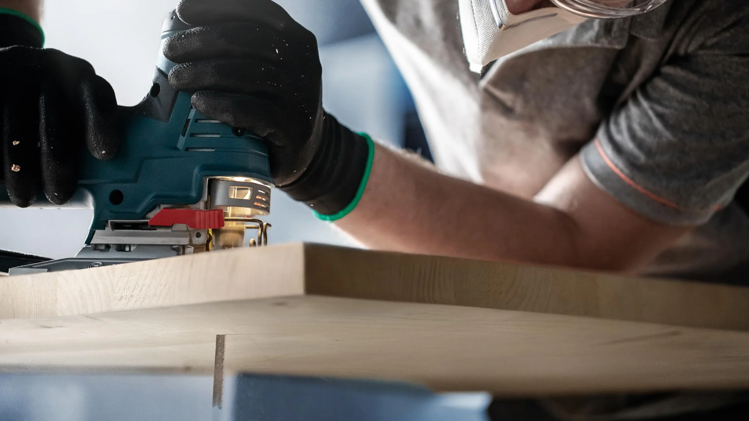 Bosch 3x Zestawy brzeszczotów do wyrzynarki EXPERT Wood 2-side clean (do Płyta meblowa z litego drewna, Sklejka, Długość 117 mm, Professional Akcesoria Wyrzynarka)