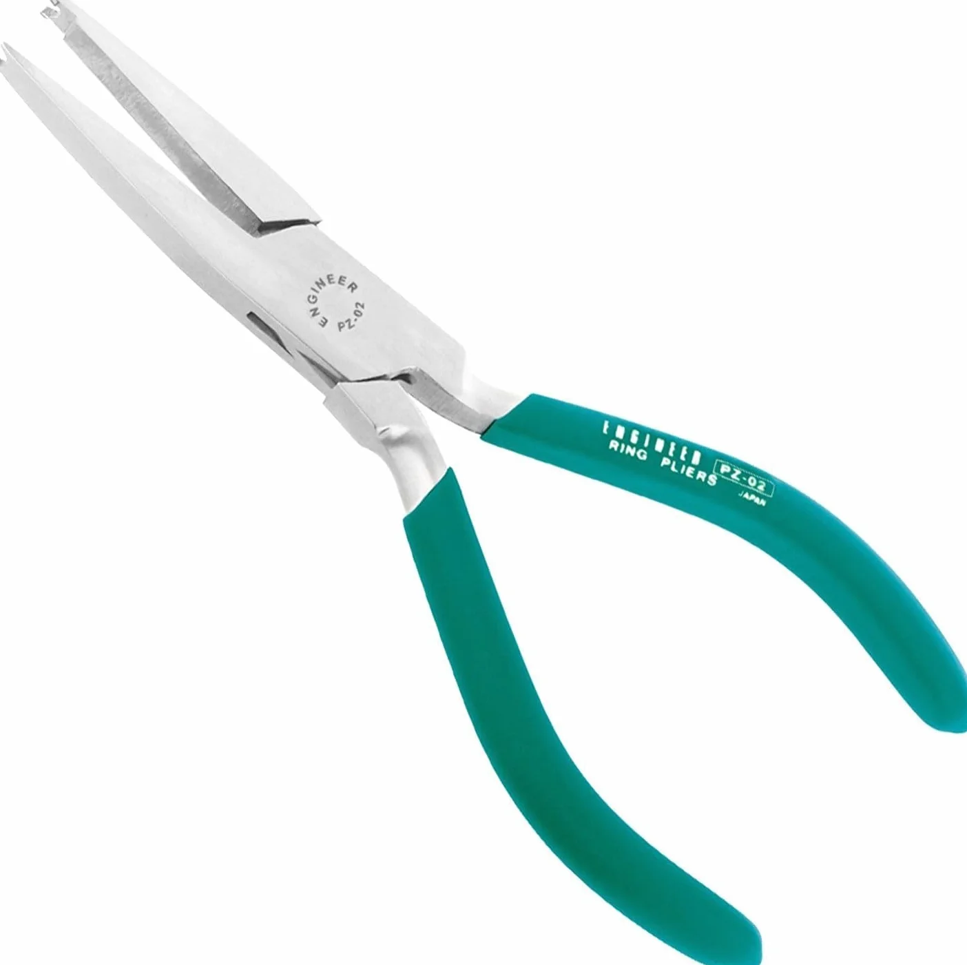 Szczypce e-Ring z namagnesowanymi końcówkami. ENGINEER pz-02, zielone