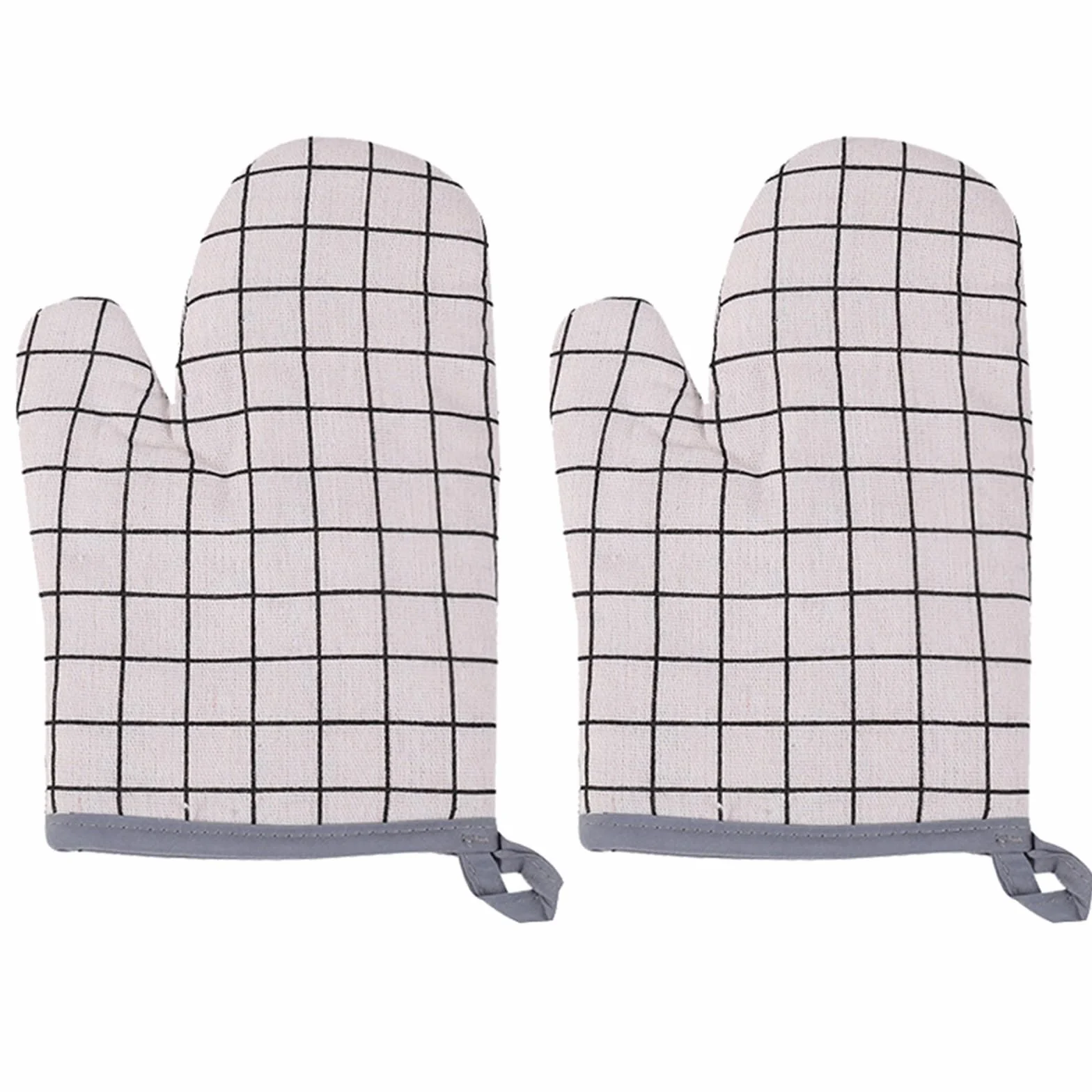 2 sztuki rękawic do kuchenki mikrofalowej, nieparujące, i izolujące termicznie, grillowania, gotowania pieczenia(Color 5)