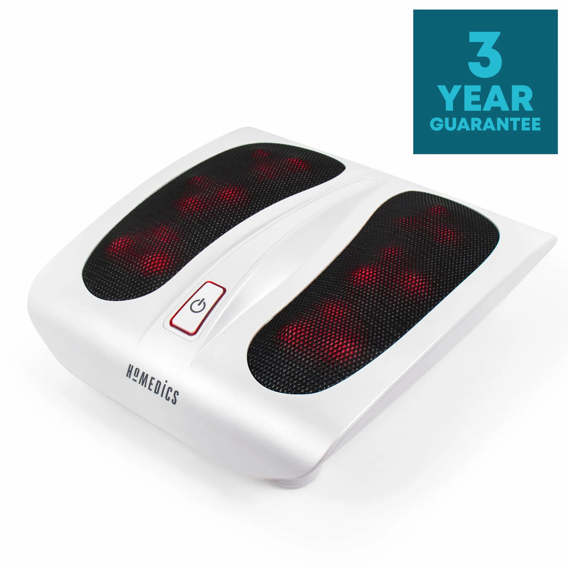 Homedics Masażer do Stóp, Biały/Czarny, 18 Głowic