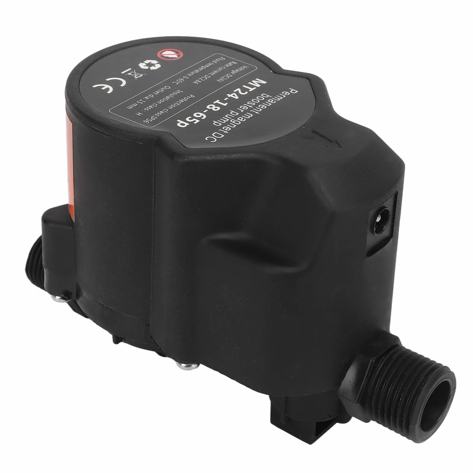Pompa wody prysznicowej, pompa ciśnienia wody, automatyczna pompa przypominająca, pompa prysznicowa o niskim poziomie hałasu, automatyczna indukcyjna do łazienki DC24V (wtyczka