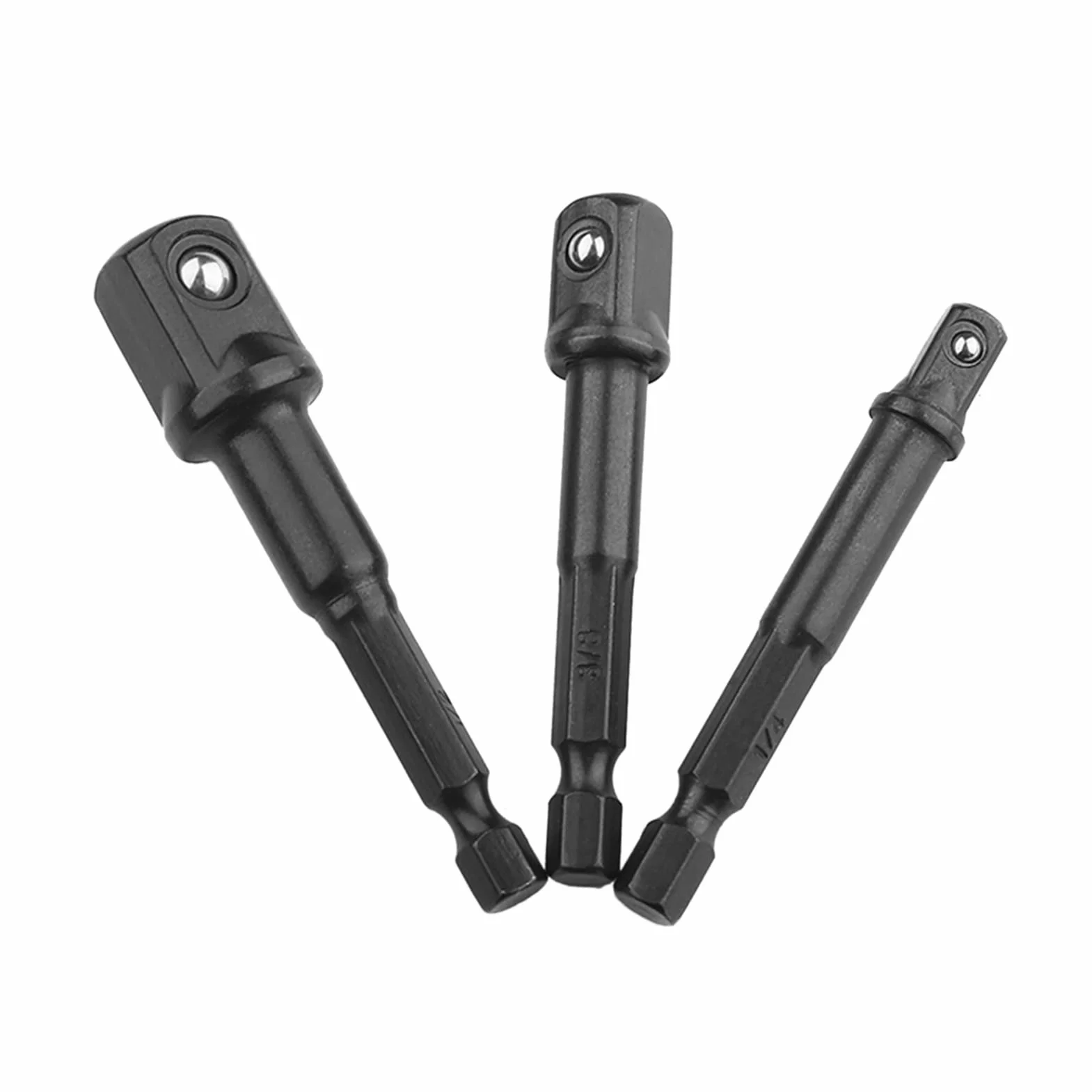 Adapter z gniazdem sześciokątnym, przedłużacz udarowy i adapter gniazda, zestaw wierteł z chwytem łączącym, przenośny (16 szt.)