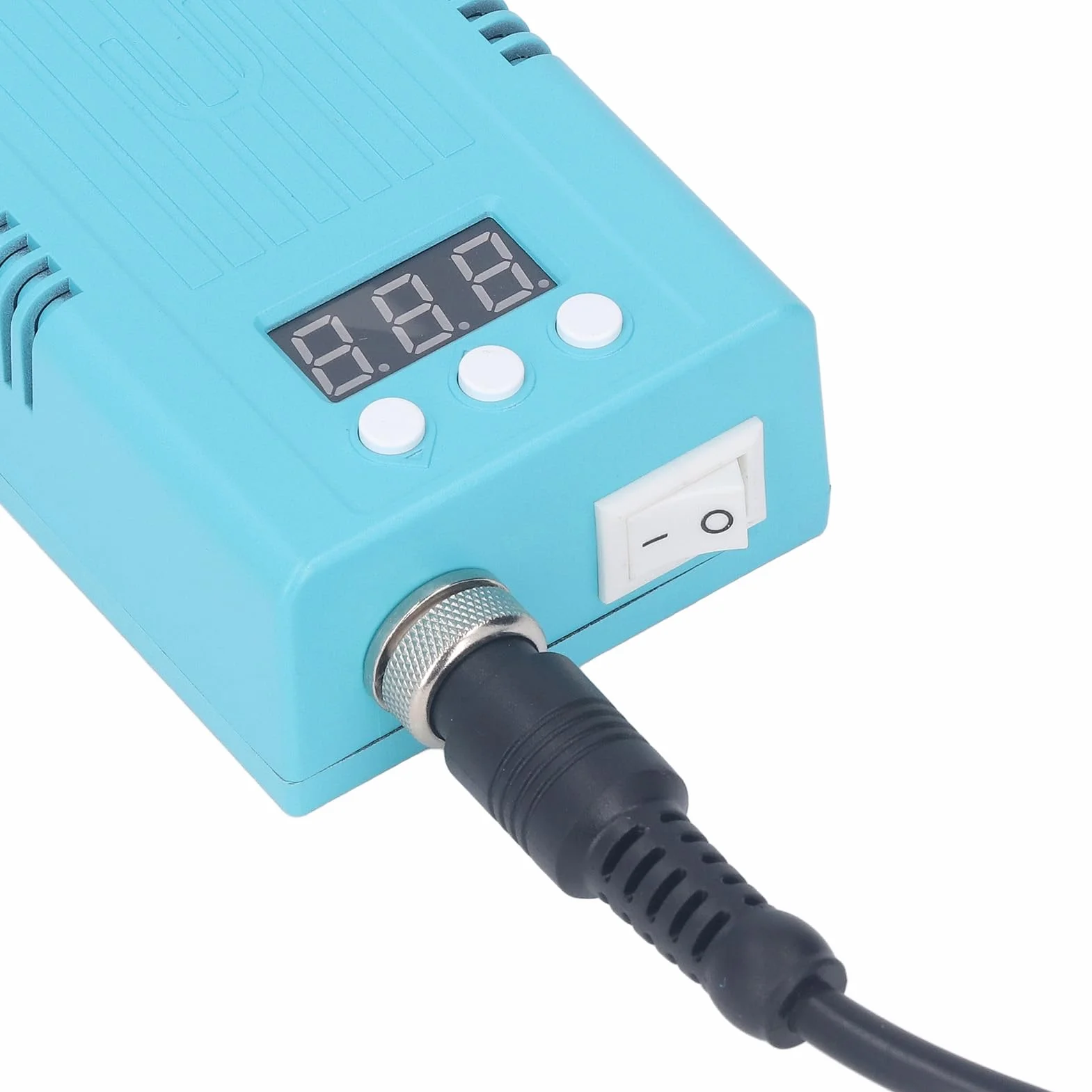 Cyfrowa Opalarka, Mini Opalarka 100-480 ℃ Dokładna Kontrola Automatyczna Regulacja Stała Temperatura 700 W Przenośny do Naprawy Elektroniki (Wtyczka UE 220 V)