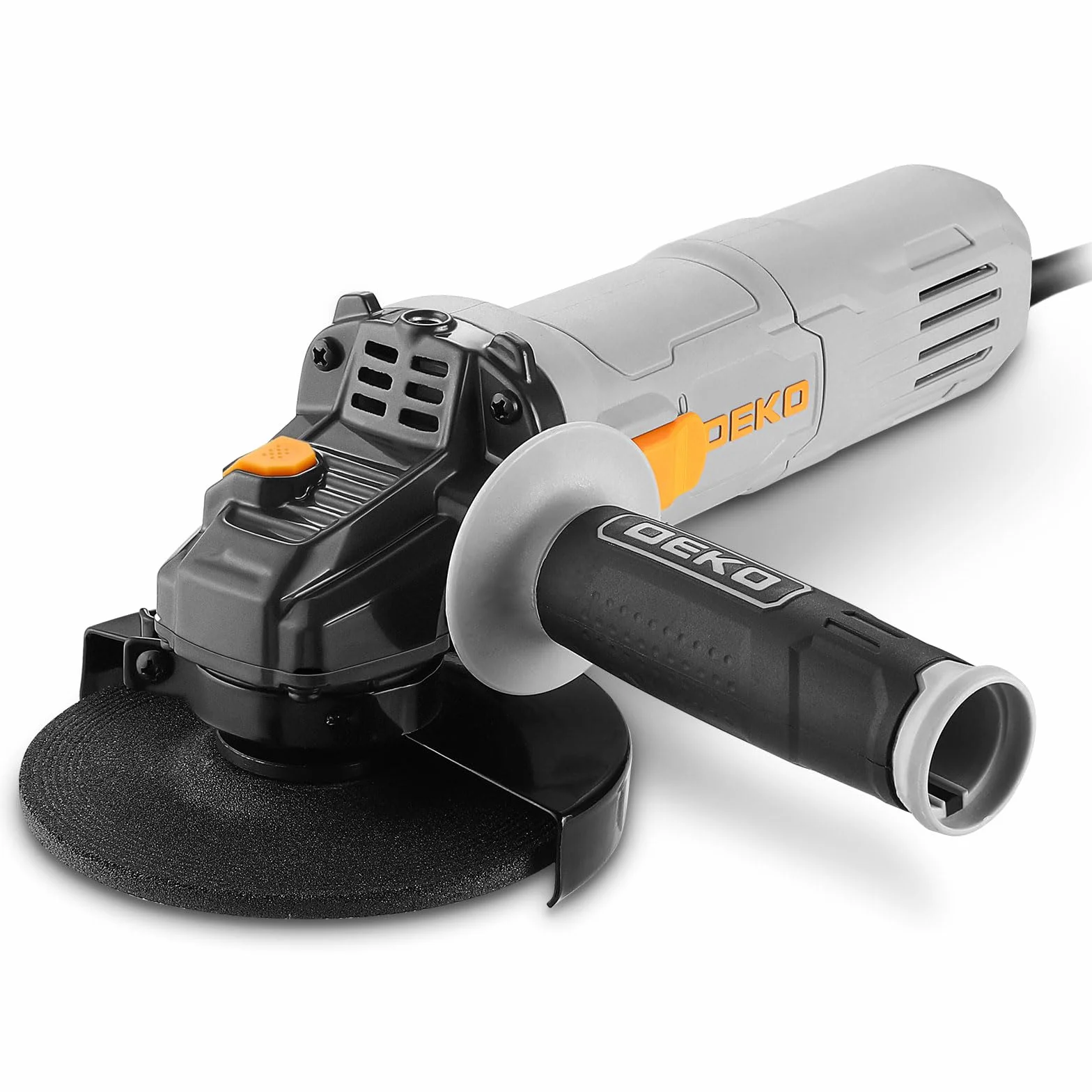 Szlifierka kątowa 125 z regulacją prędkości obrotowej: DEKOPRO 125 mm 800 W Corded Electric szlifierka tnąca do cięcia, polerowania i szlifowania