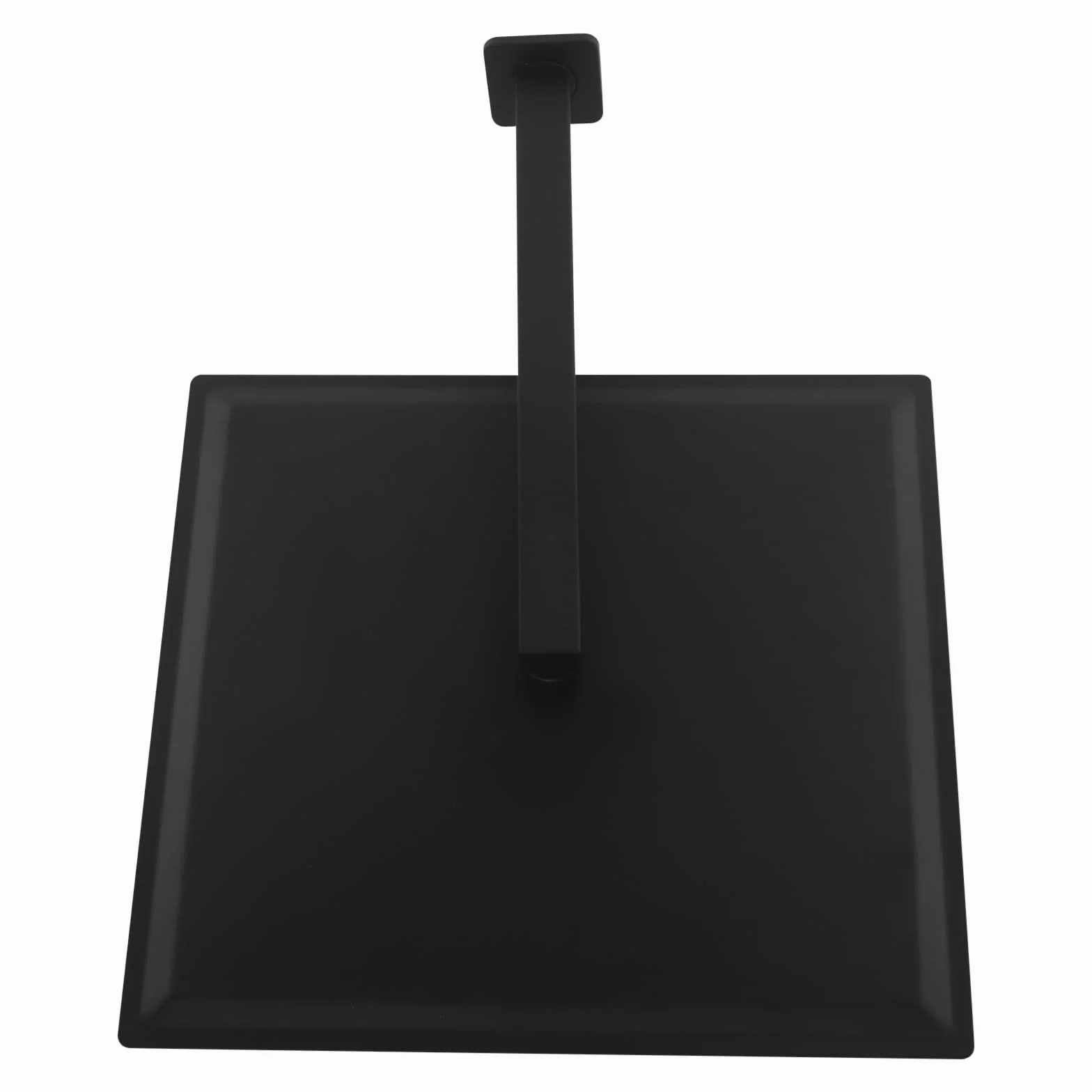 OUKANING Podtynkowy system prysznicowy z termostatem, 40 cm, kwadratowy deszczownica, wbudowany w ścianę zestaw prysznicowy ze stali nierdzewnej i mosiądzu, armatura do łazienki/prysznica w zestawie