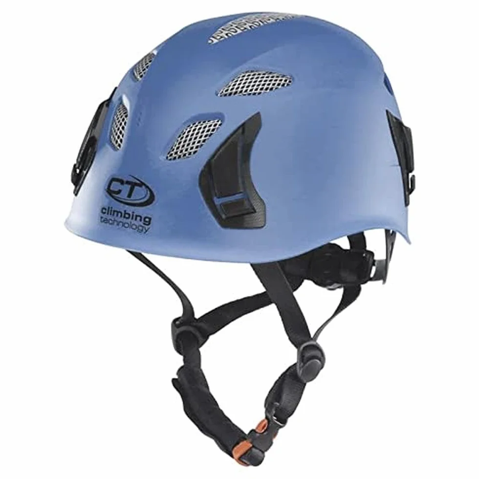 Climbing Technology Stark Regulowany Kask, Niebieski/Czarny, 53-62 cm