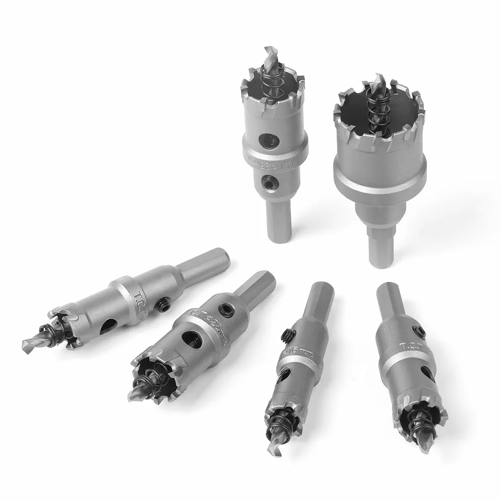 1 szt. 5A Wiertło z węglika spiekanego TCT Otwornica 12-150 mm Zestaw frezów do wiercenia w stopach metali ze stali nierdzewnej(110mm)
