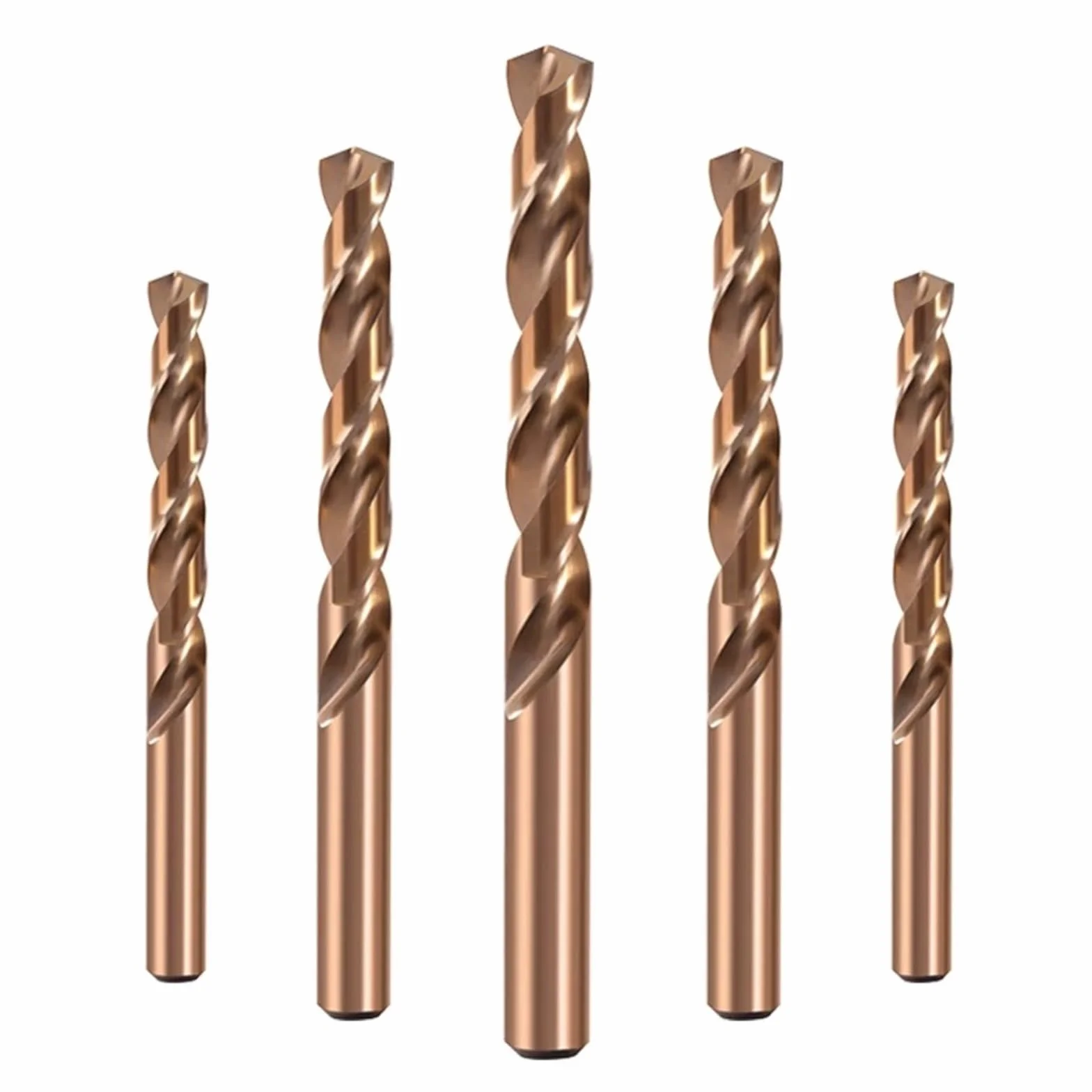 Wiertło kręte ze stali szybkotnącej, 8-20 mm M35 kobaltowe, do stali nierdzewnej i twardych metali (1 sztuka)(14.7mm)