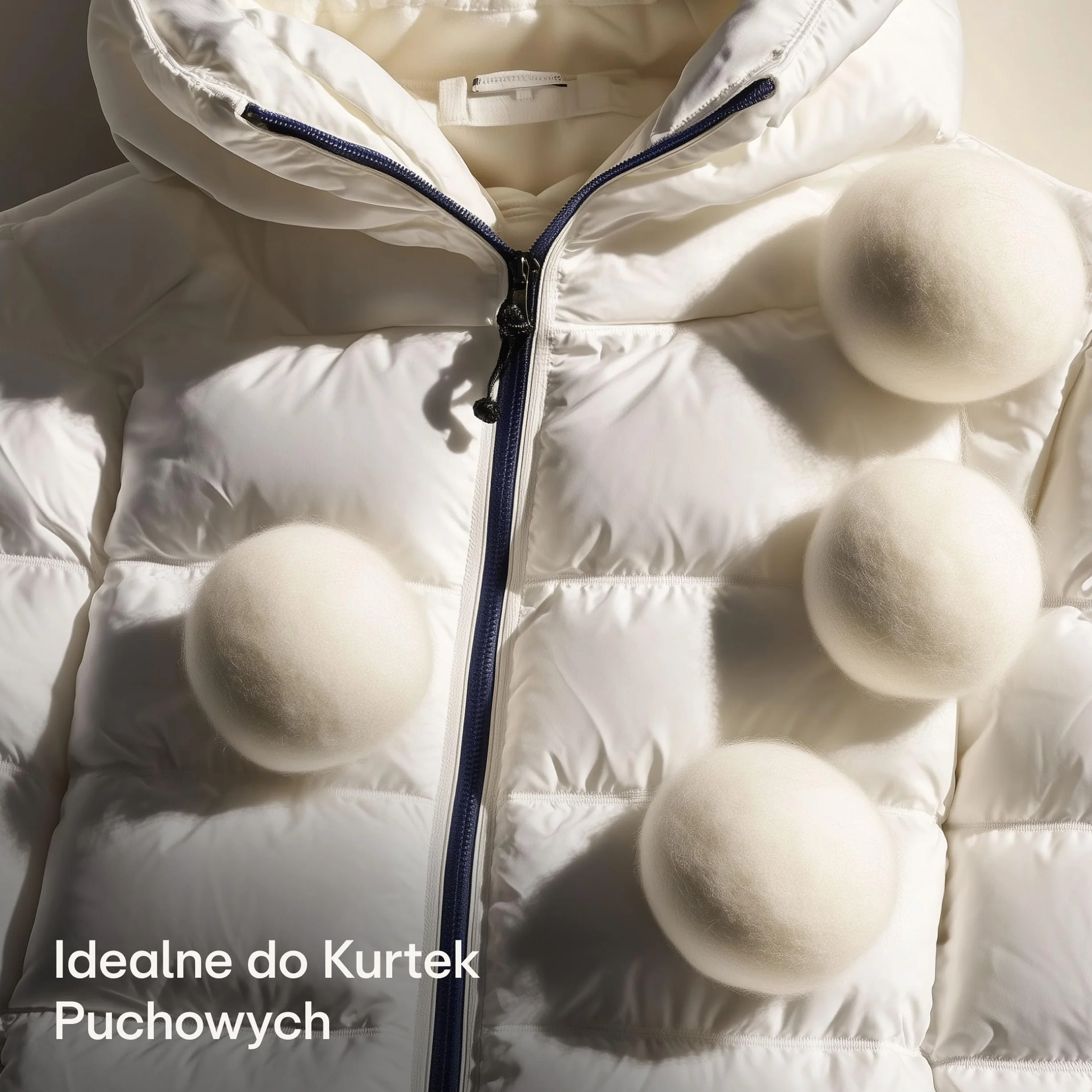 6 Kulki do Suszarki Bębnowej - 100% Organiczna Wełna Owcza - Kulki do Suszenia dla 𝗠𝗶ę𝗸𝗸𝗶𝗲𝗴𝗼 𝗣𝗿𝗮𝗻𝗶𝗮 i Krótkiego Czasu Suszenia- Idealne na Puch