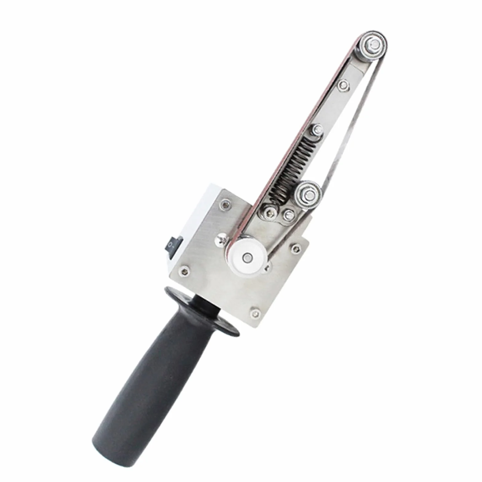 Szlifierka elektryczna Elektryczna szlifierka taśmowa szlifierka kątowa Mini DIY szlifowanie elektryczne szlifierka narzędzia 330x10MM pasy ścierne Wysoka prędkość, cichsza(795)