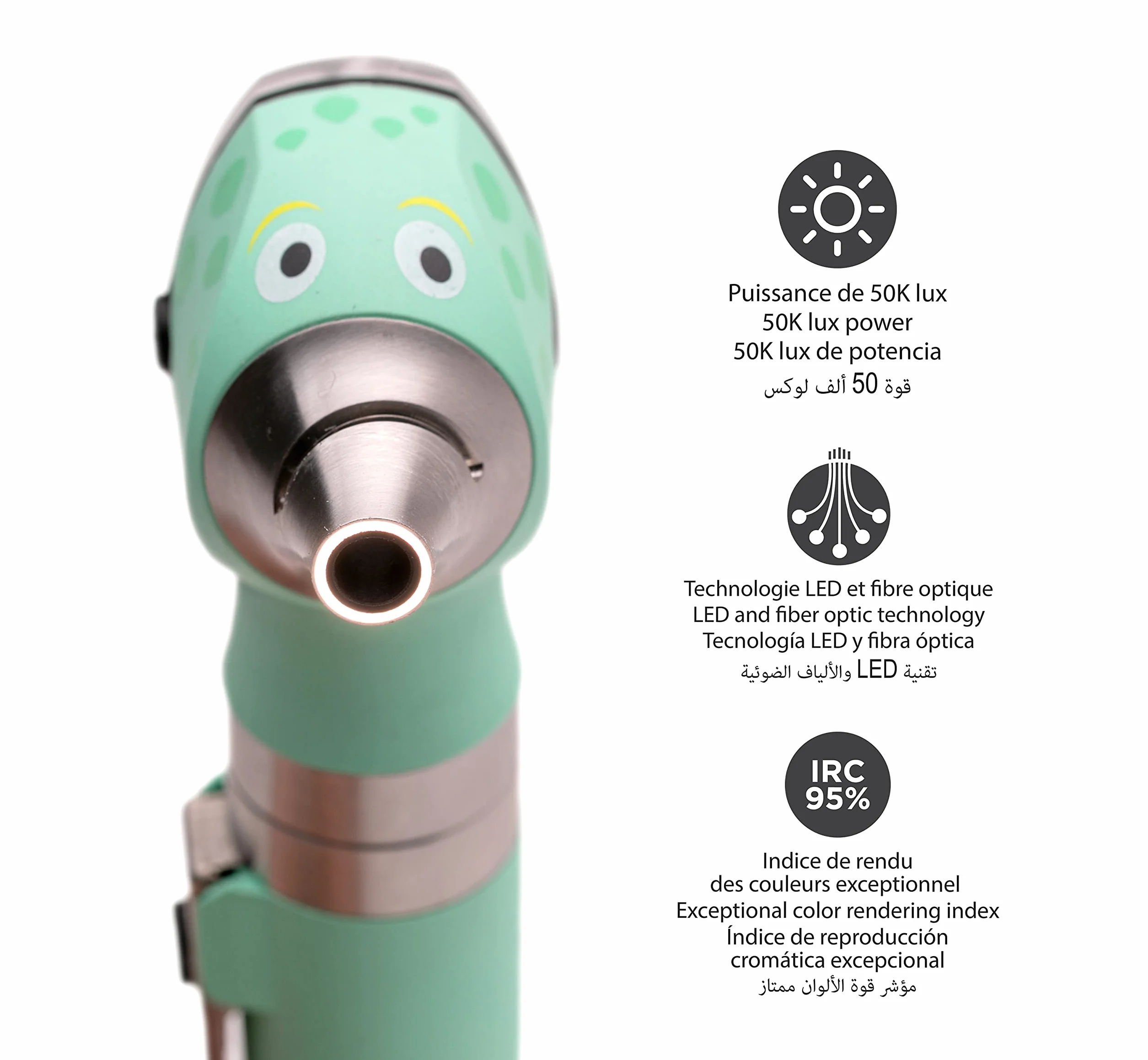 SPENGLER Smartled 5500 otoskop pediatryczny LED diagnostyka medyczna