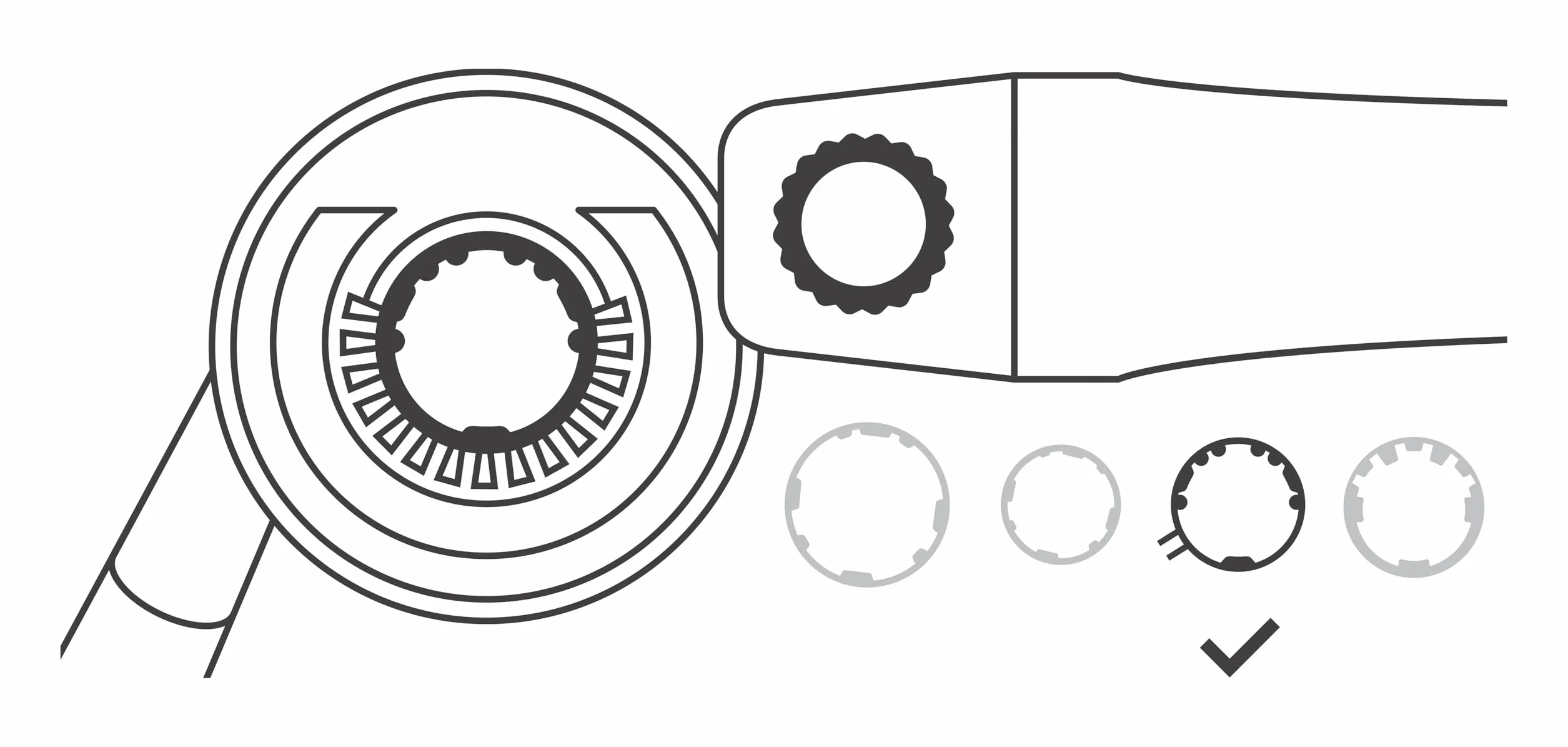 Bosch PRO okap ssący Ø 115 125 mm akcesoria do małej szlifierki kątowej