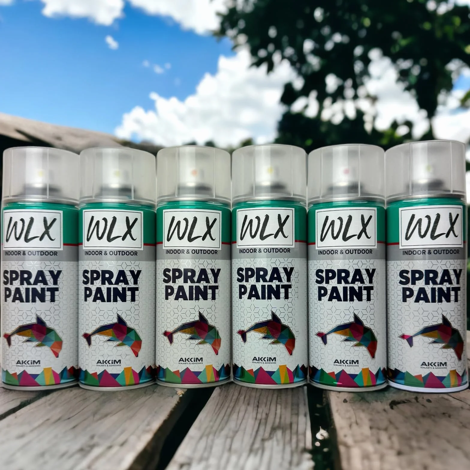 WLX Farba w sprayu czarna matowa (zestaw 2 szt.) po 400 ml. Szybkoschnąca puszka w sprayu. Farba w sprayu, lakier w sprayu, lakier lakierowy, farba graffiti, puszka sprayu. Kolor RAL