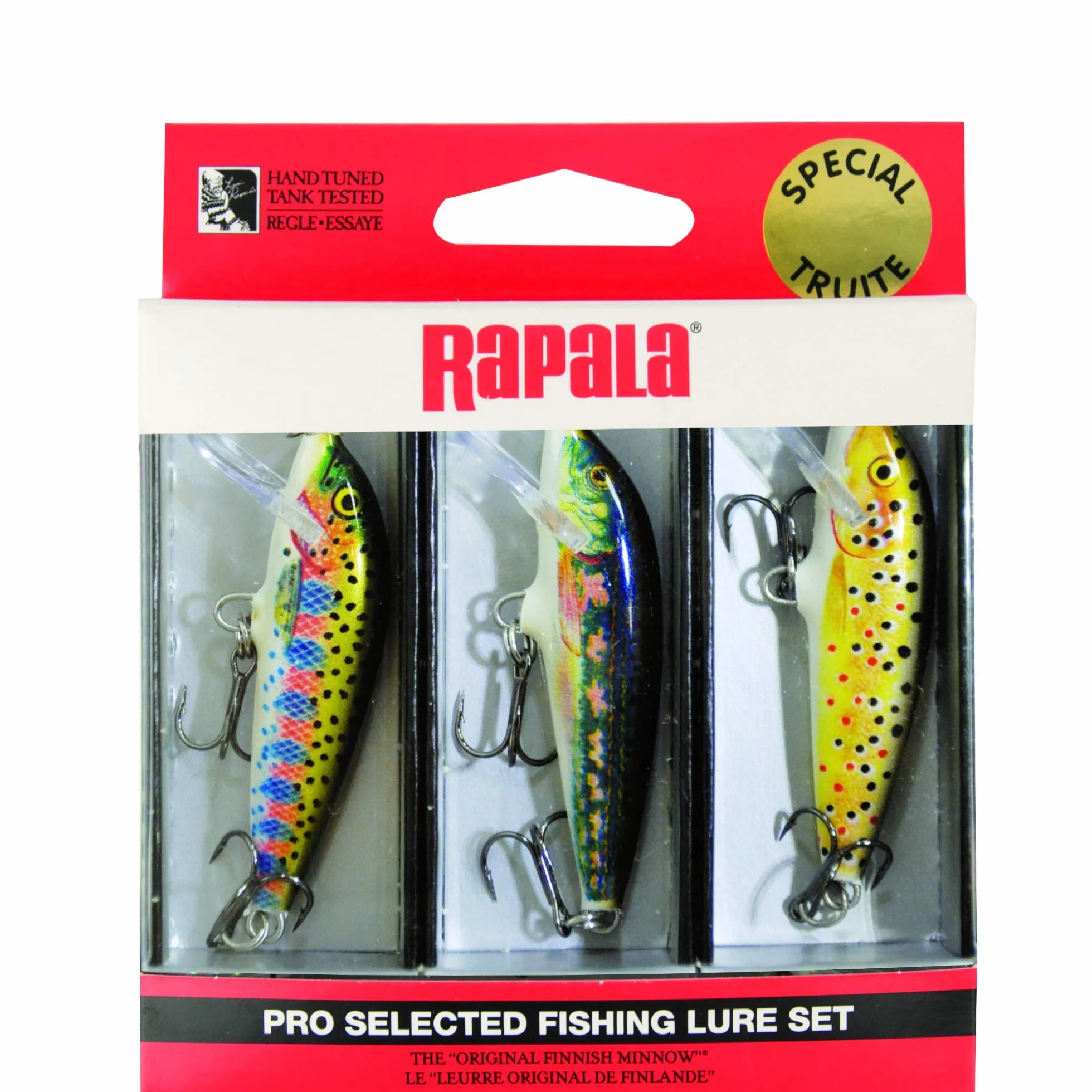Rapala Pstrąg 3-częściowy zestaw, rozmiar 5 cm