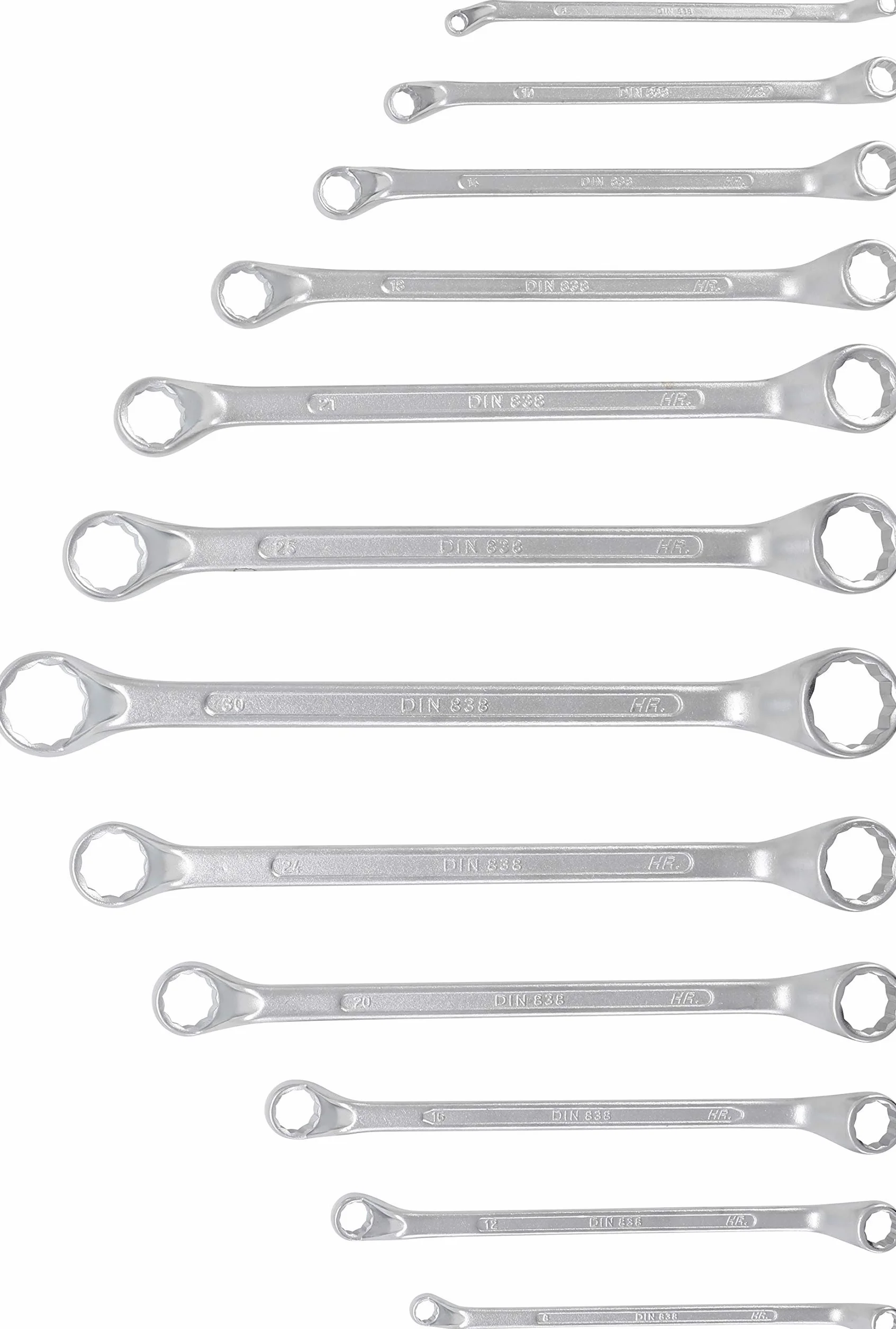 KS Tools 917.0779 1/4"+3/8"+1/2" Zestaw Kluczy Nasadowych, 179-szt & BGS 1214 | Zestaw kluczy oczkowych dwustronnych | wygięte | 6 x 7-30 x 32 mm | 12 szt.