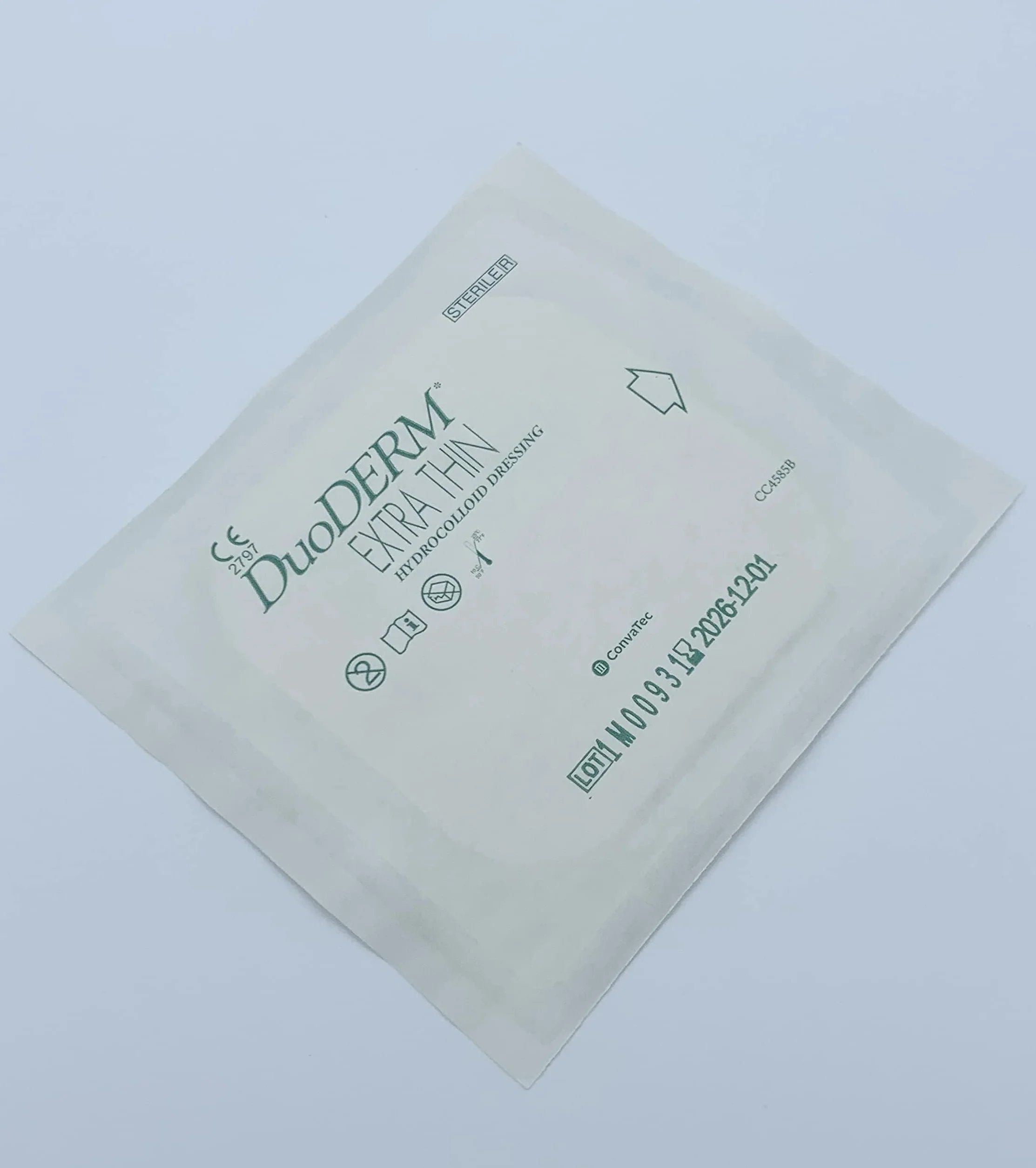 DuoDerm opatrunek hydrokoloidowy cienki 10 cm x 10 cm opakowanie 10 sztuk