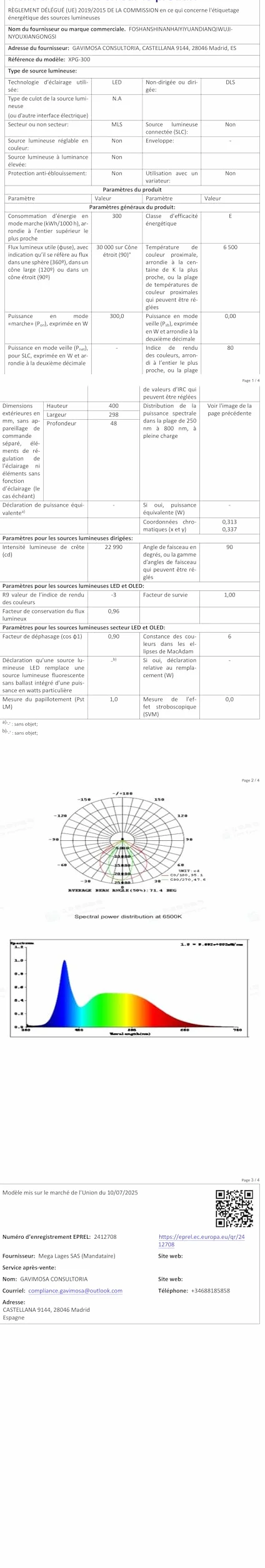 PICAA Zewnętrzny reflektor LED, oświetlenie robocze LED ze stojakiem, 3 x 100 W, oświetlenie placu budowy, przenośny i elastyczny, do użytku wewnątrz i na zewnątrz w warsztatach, garażach, piwnicach,