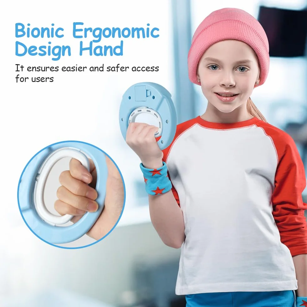 OSDUE Elektroniczny dynamometr ręczny, dynamometr ręczny, trener siły chwytu, miernik siły chwytu, trener dłoni, automatyczne przechwytywanie elektronicznego uchwytu dłoni