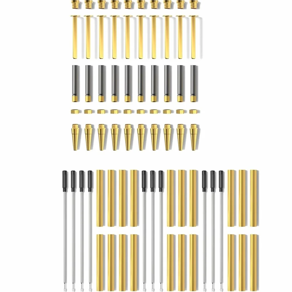 Zestaw Slimline Twist Pen Supplies, 10 sztuk, atrament czarny, do projektów DIY Coppe
