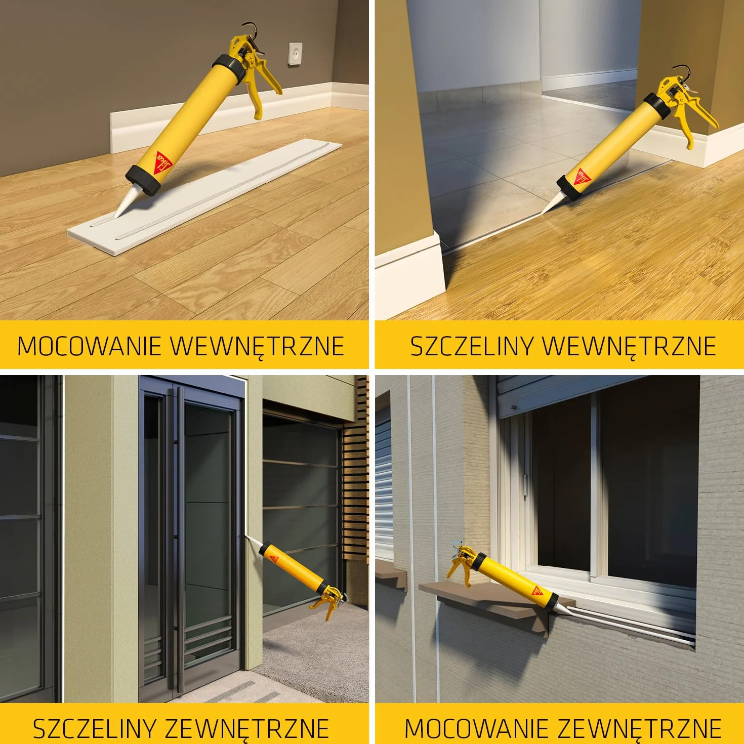 SIKA - Klej uszczelniacz - Sikaflex-11FC Purform - Grafitowy - 300ml | Uniwersalny klej i uszczelniacz - Do wnętrz i na zewnątrz - Przyczepność do wielu podłoży