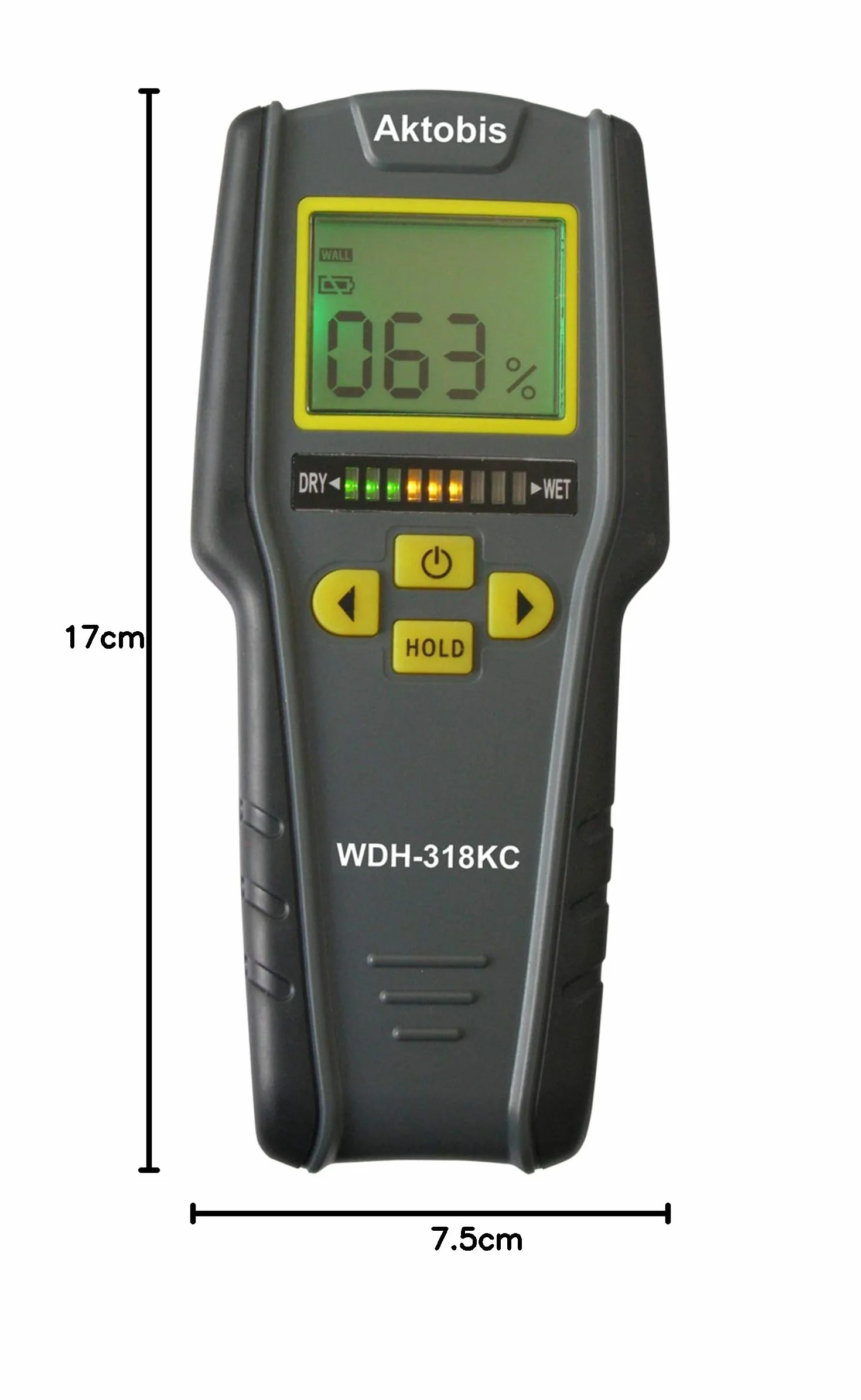 Aktobis Miernik wilgotności materiałów WDH-318KC !