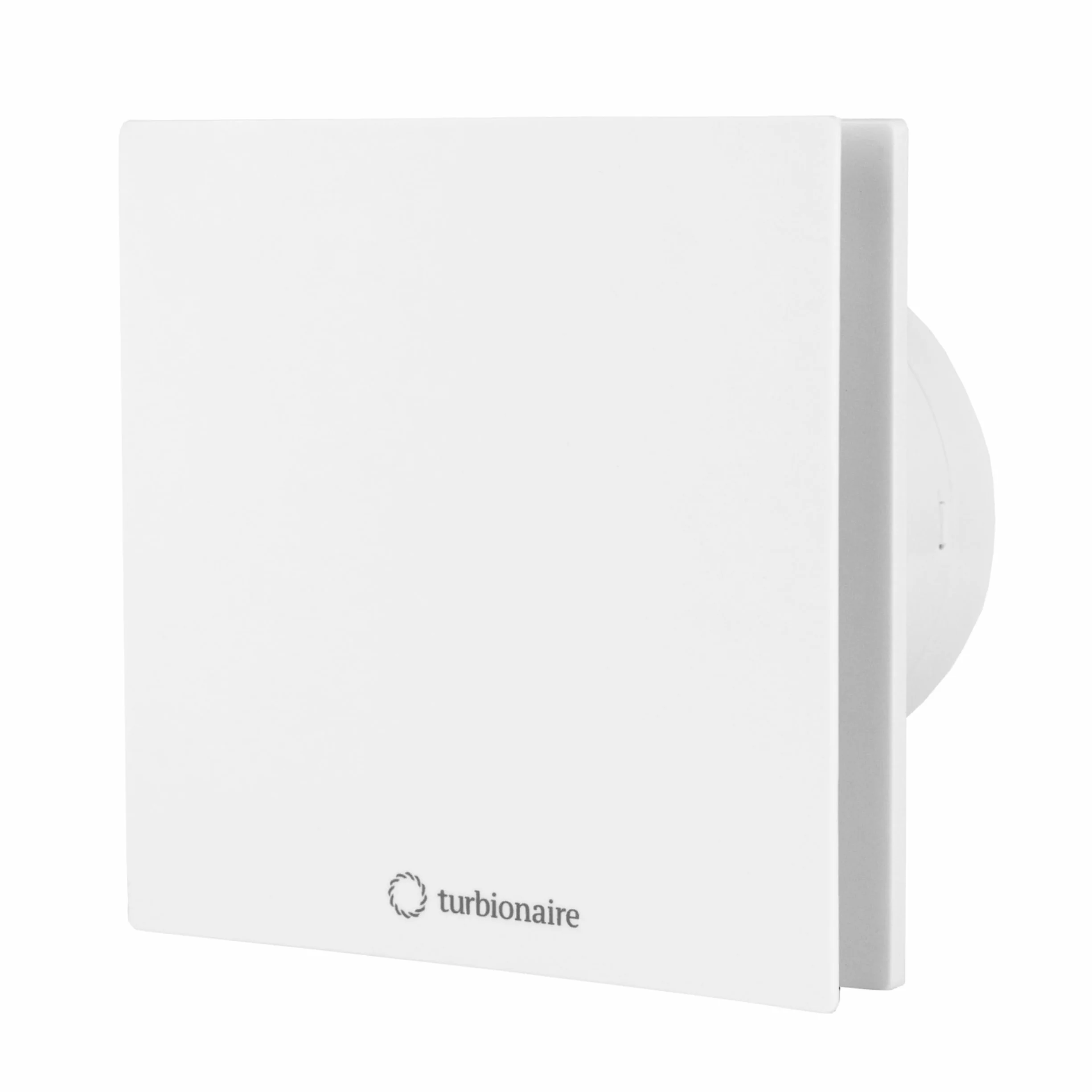 Turbionaire Arte 100 SW wentylator łazienkowy 100 mm, 80 m³/h, Biały, Minimalistyczny design, Cicha, Ochrona przed przeciągiem, Osysanie obwodowe, Ochrona IPX4