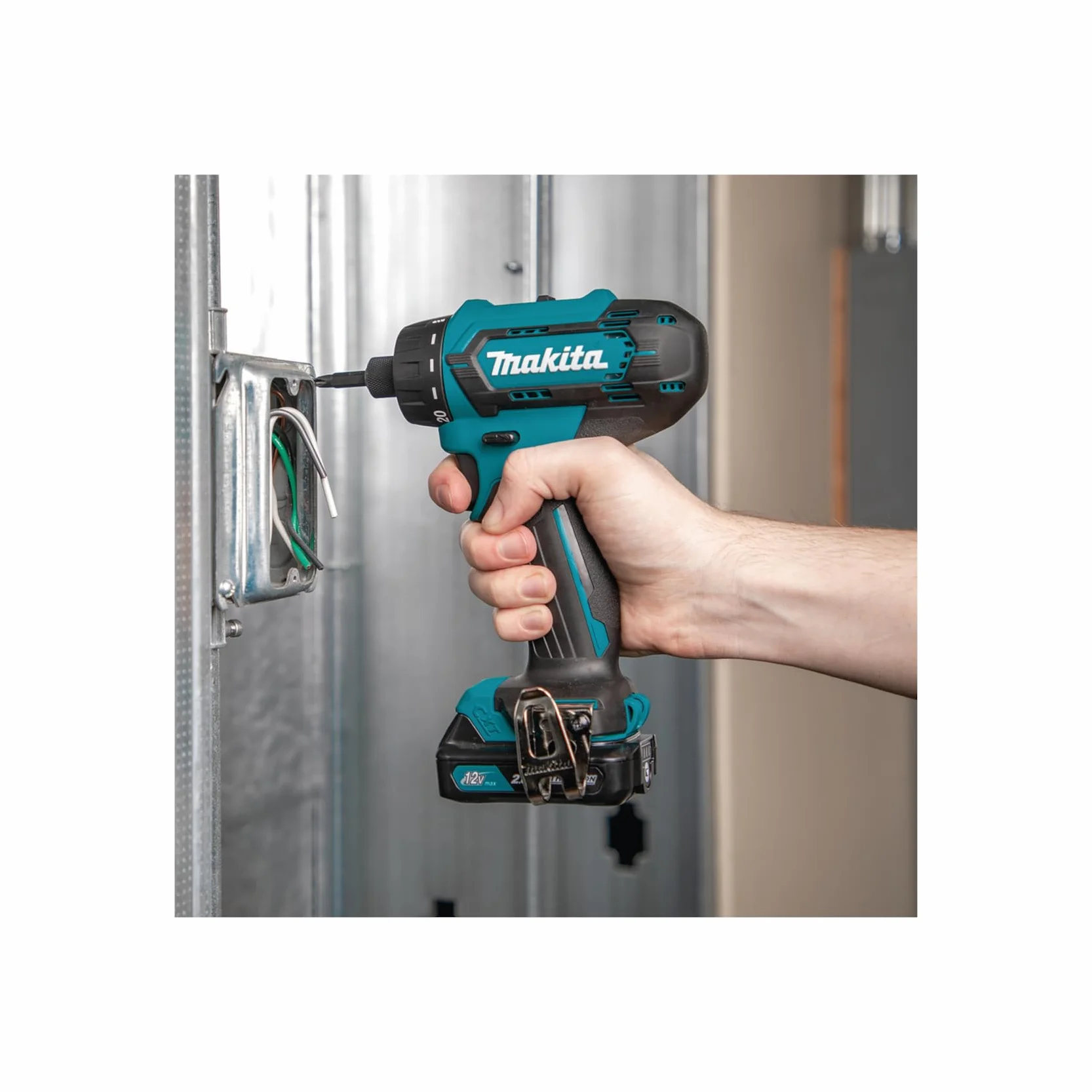 Makita Wkrętarka, Niebieski/Czarny, 12 V