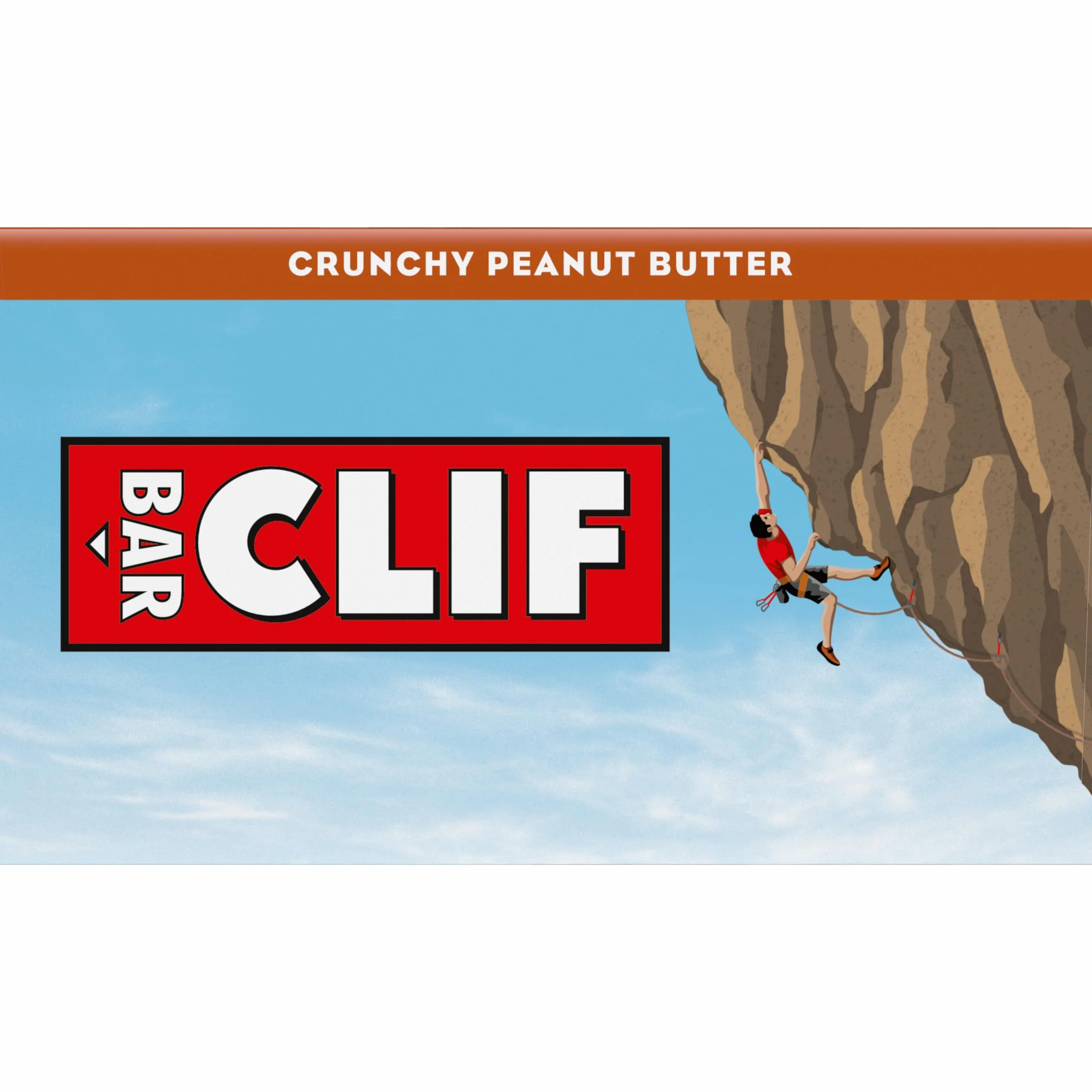 Clif Bar Crunchy Peanut Butter Energy Bars, 12 barów / pudełko