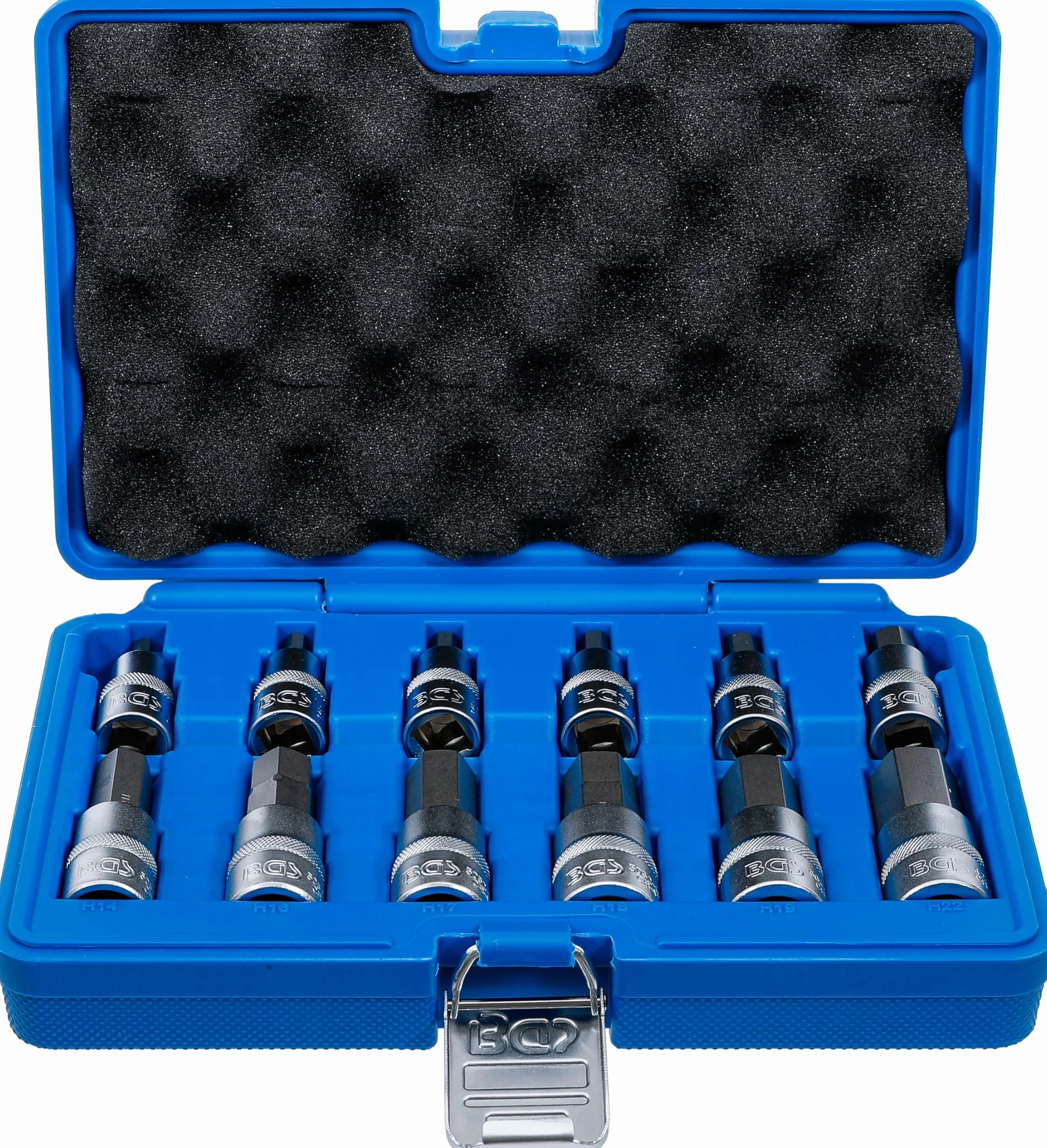BGS 5052 Zestaw nasadek do bitów 12,5 mm (1/2") gniazdo sześciokątne 5-22 mm 12 szt.