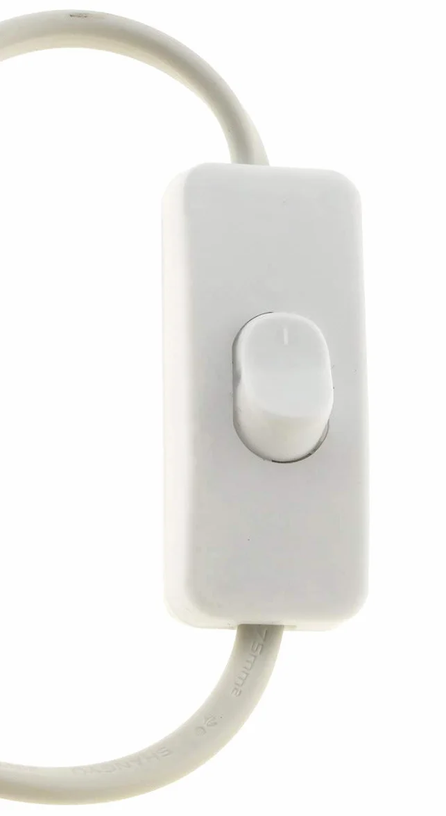 E14 oprawa lampy z kablem 3,4 m prze??cznik sznurkowy I wraz z pier?cieniem monta?owym Ø 40 mm do aba?uru papieru, lamp, gwiazd, lamp, bia?e