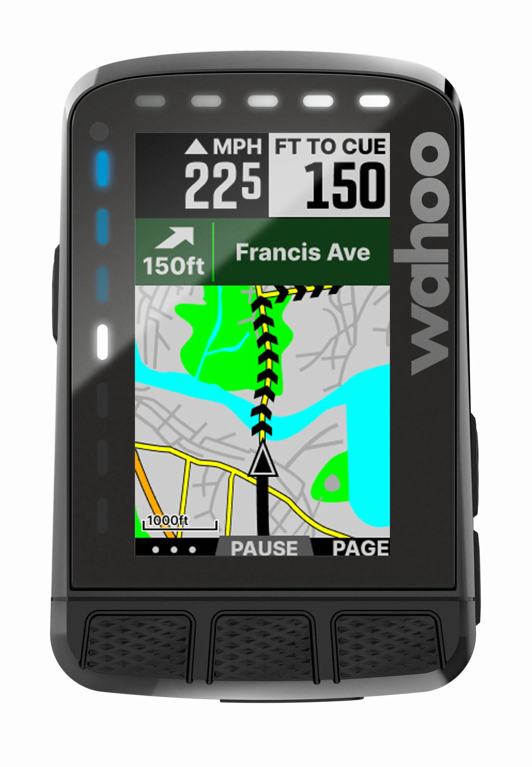 Wahoo Fitness Compteur GPS pour vélo ELEMNT ROAM, Roam v2