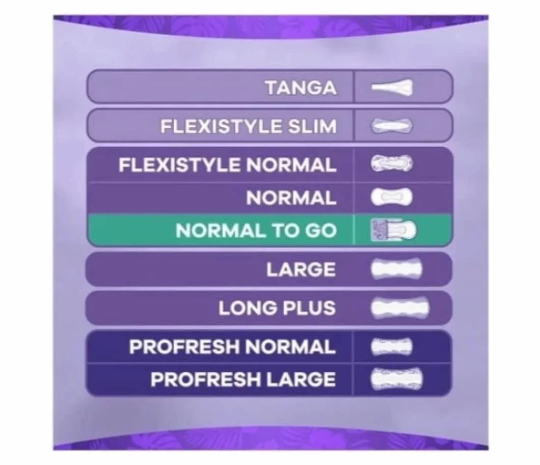 Always Daily wkładki higieniczne Normal To Go Fresh 20 sztuk oddychające