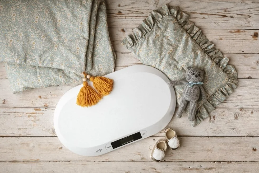Adler waga Baby Off White, wielokolorowa, rozmiar uniwersalny