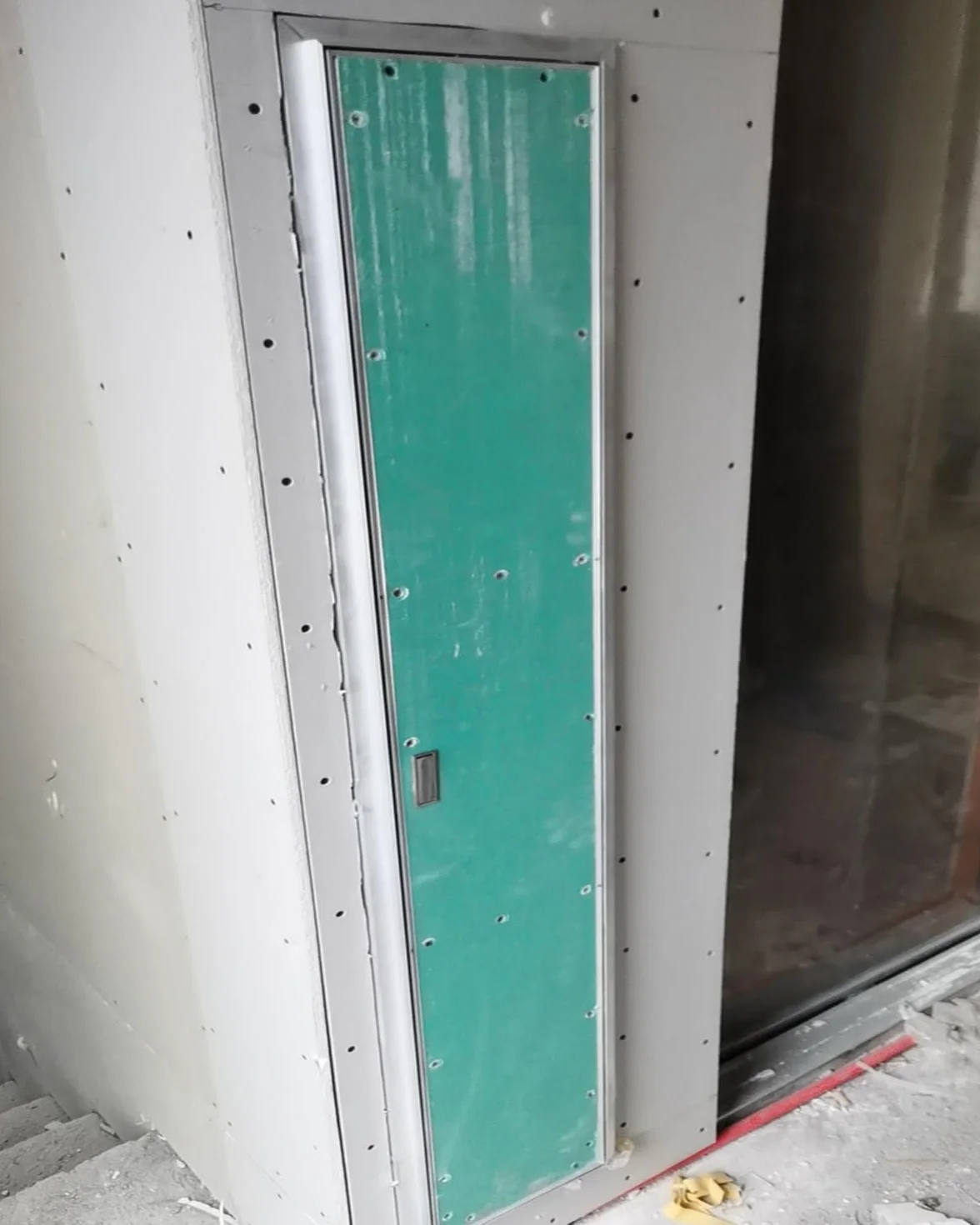 Panel Dostępu Wąska Płyta Gipsowo-kartonowa, Drzwi Rewizyjne do Płyt Gipsowo-kartonowych/Ściany do Instalacji Wodno-kanalizacyjnej, Klapa Rewizyjna 60 80 100 115 120 Cm Wysokości(12x18in/30x45cm)