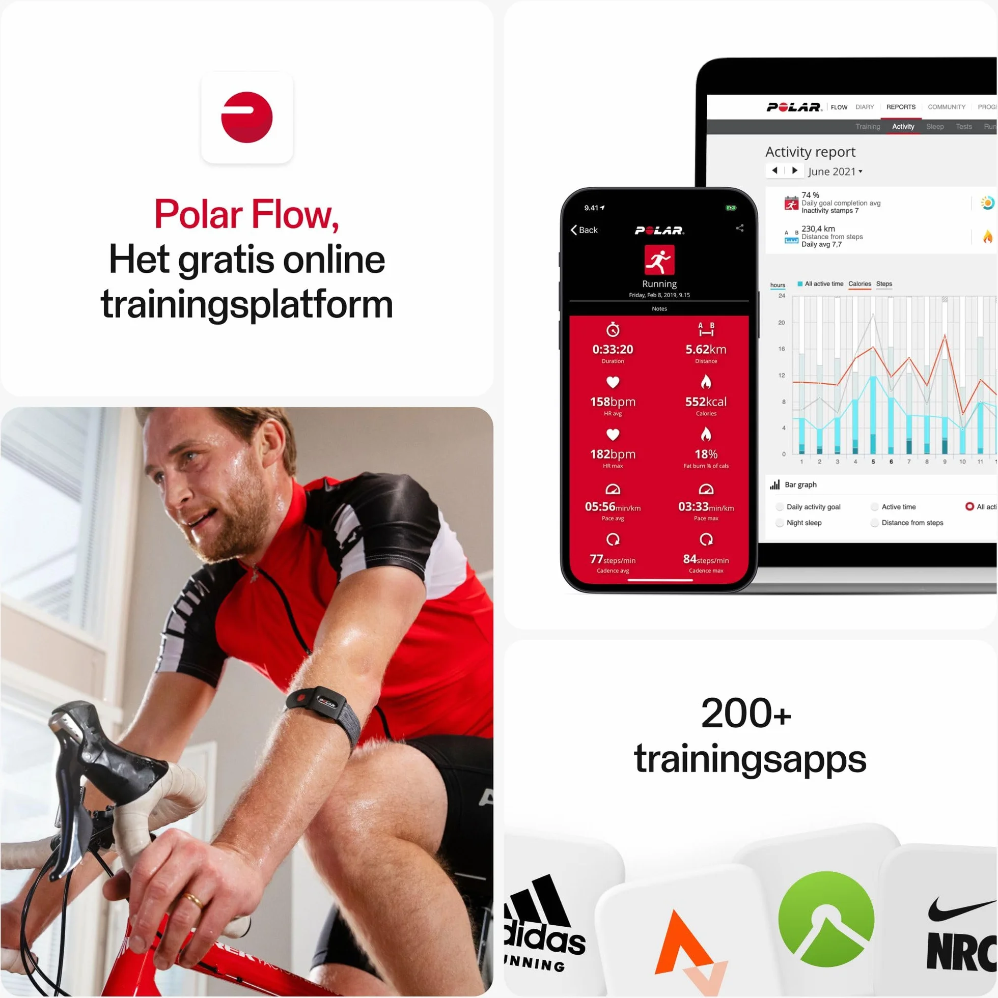 Polar Verity Sense - Optyczny czujnik tętna z opaską na rękę - ANT+ - Dual Bluetooth - Sportowy sensor tętna jednym przyciskiem - Kompatybilny Peloton, Endomondo, Zwift i innymi, M-XXL, Szary czarny