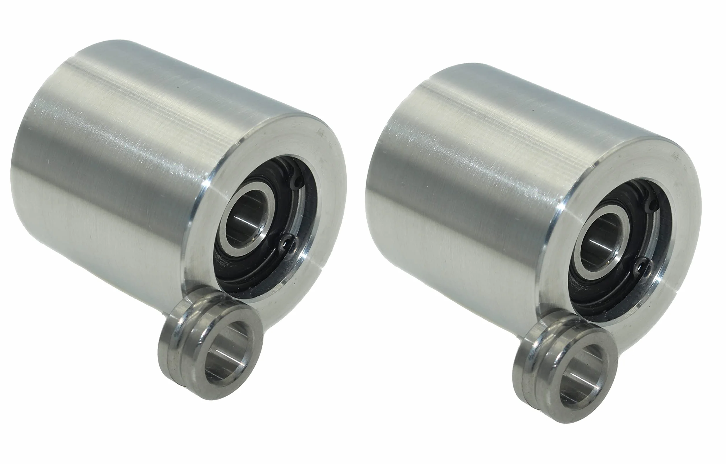 Zestaw 2 szlifierek taśmowych frezowanych CNC do ostrzenia noży Ø 50 mm – 55 mm szerokości