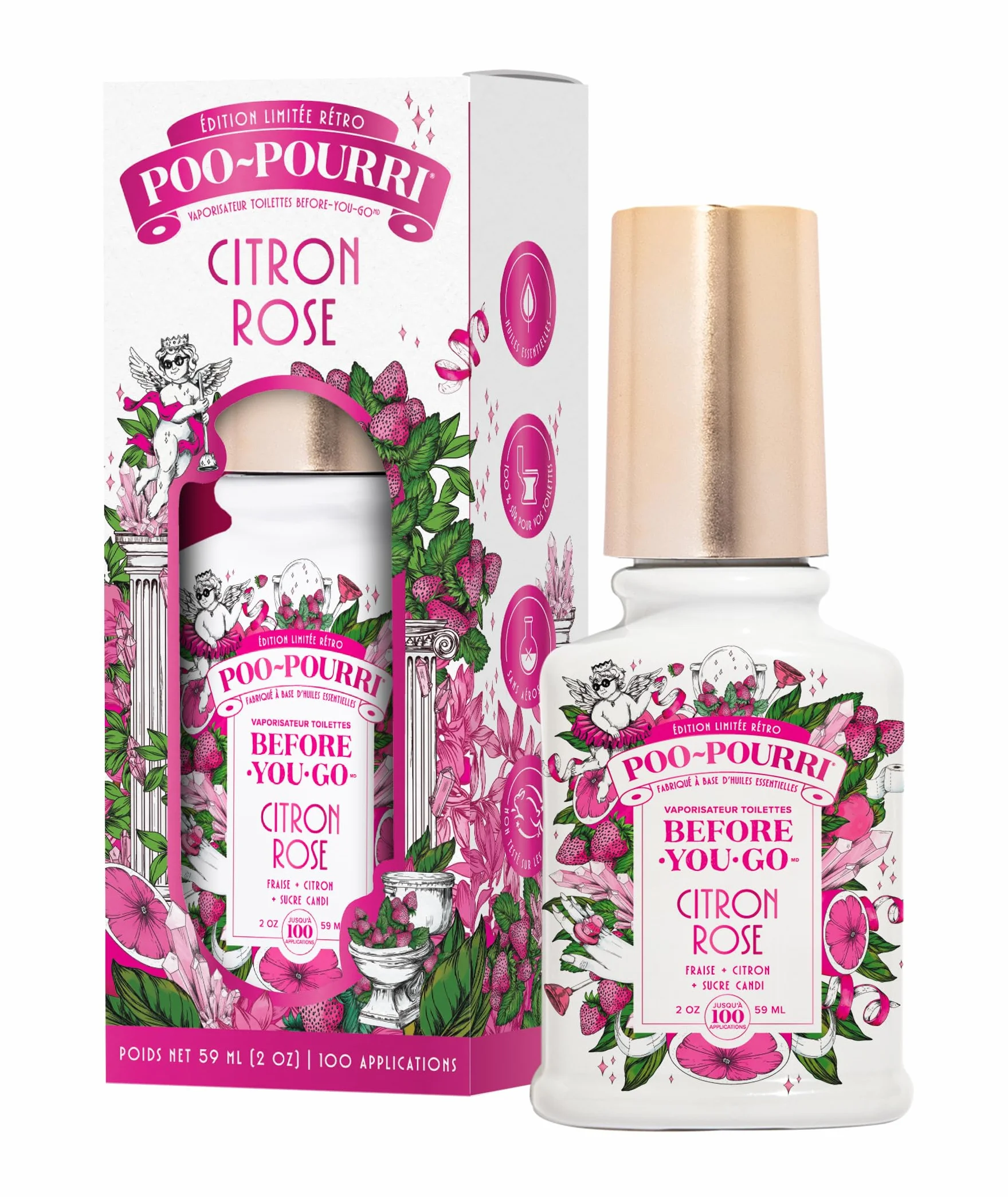 Poo-Pourri Różowy cytryn (59 ml)
