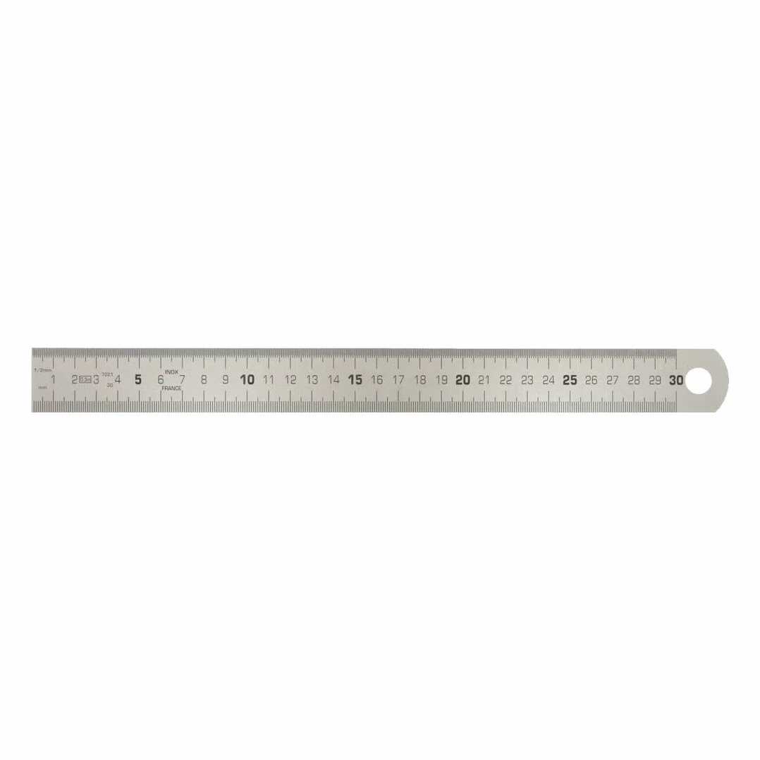 KS Tools 300.0110 Pólelastyczny przymiar stalowy, 300mm