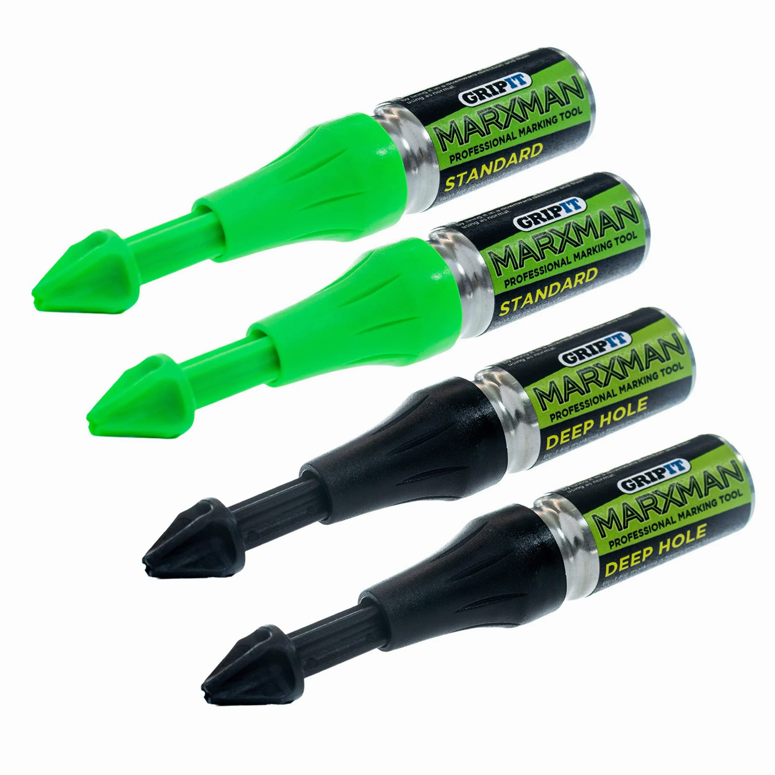 Marxman Green Standard x2 kreda czarna głęboka x2 zestaw narzędzi do znakowania otworów