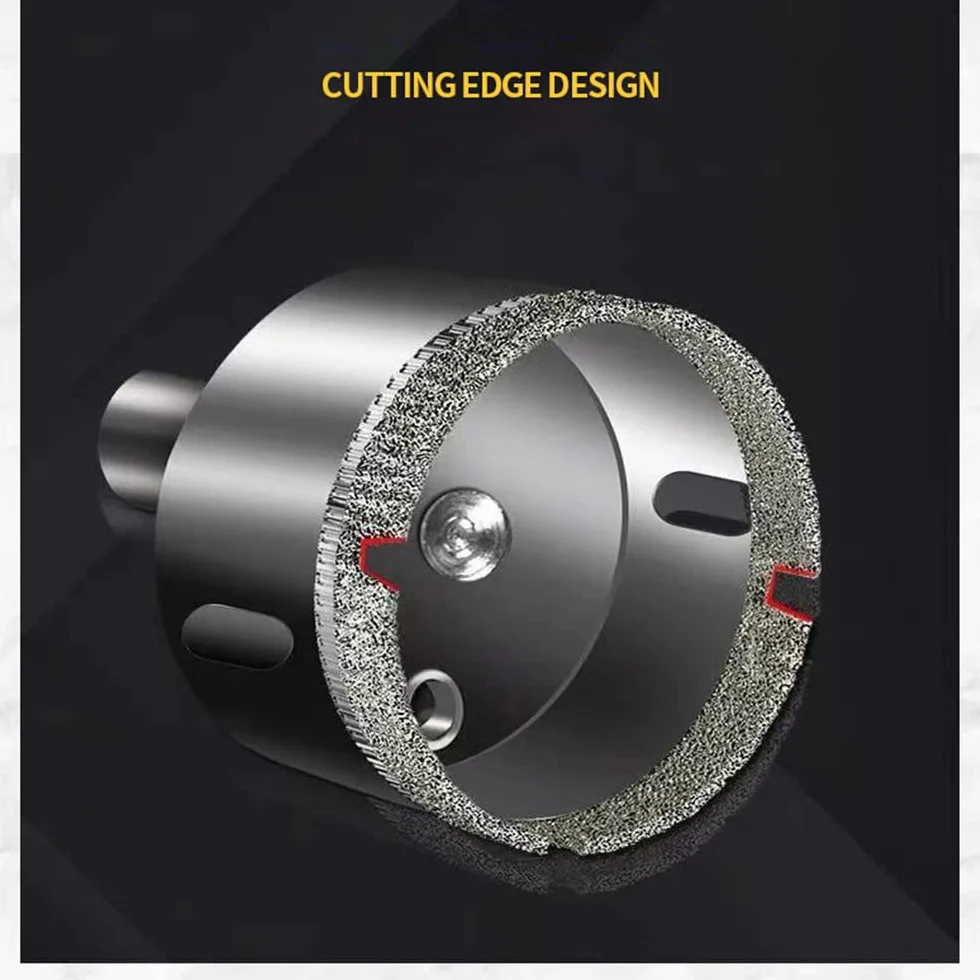 6-180mm diamentowe wiertło do szkła płytki marmurowe szklane ceramiczne otwornice wiertła narzędzia tnące wiertło diamentowe do elektronarzędzi, 130mm