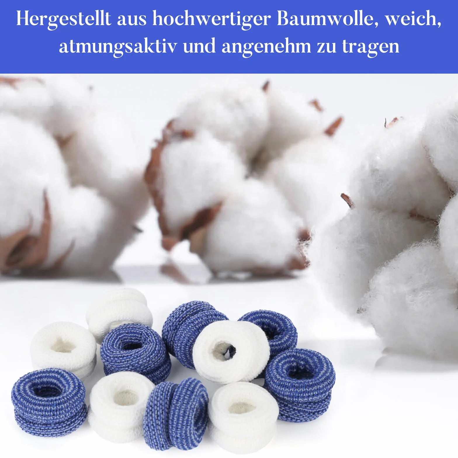 50 sztuk osłonek na palce, oddychające bandaże na palce, bawełniane osłonki na palce Bob, bandaże na palce, rozciągliwe wielokrotnego użytku plastry na palce, ochrona opuszków palców do pracy