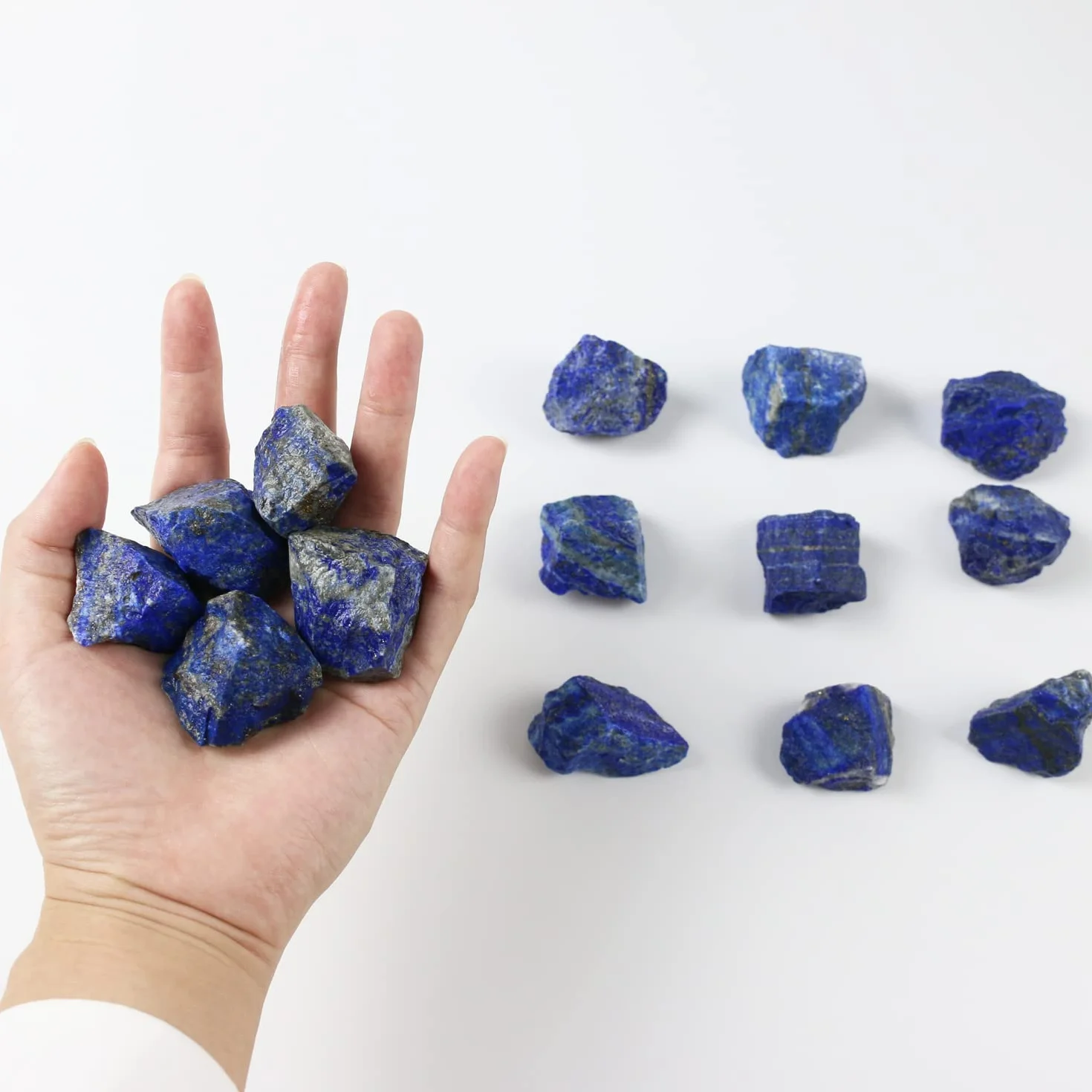 Kryształ Lapis Lazuli 1LB Surowe Kryształy Kamienie Uzdrawiające