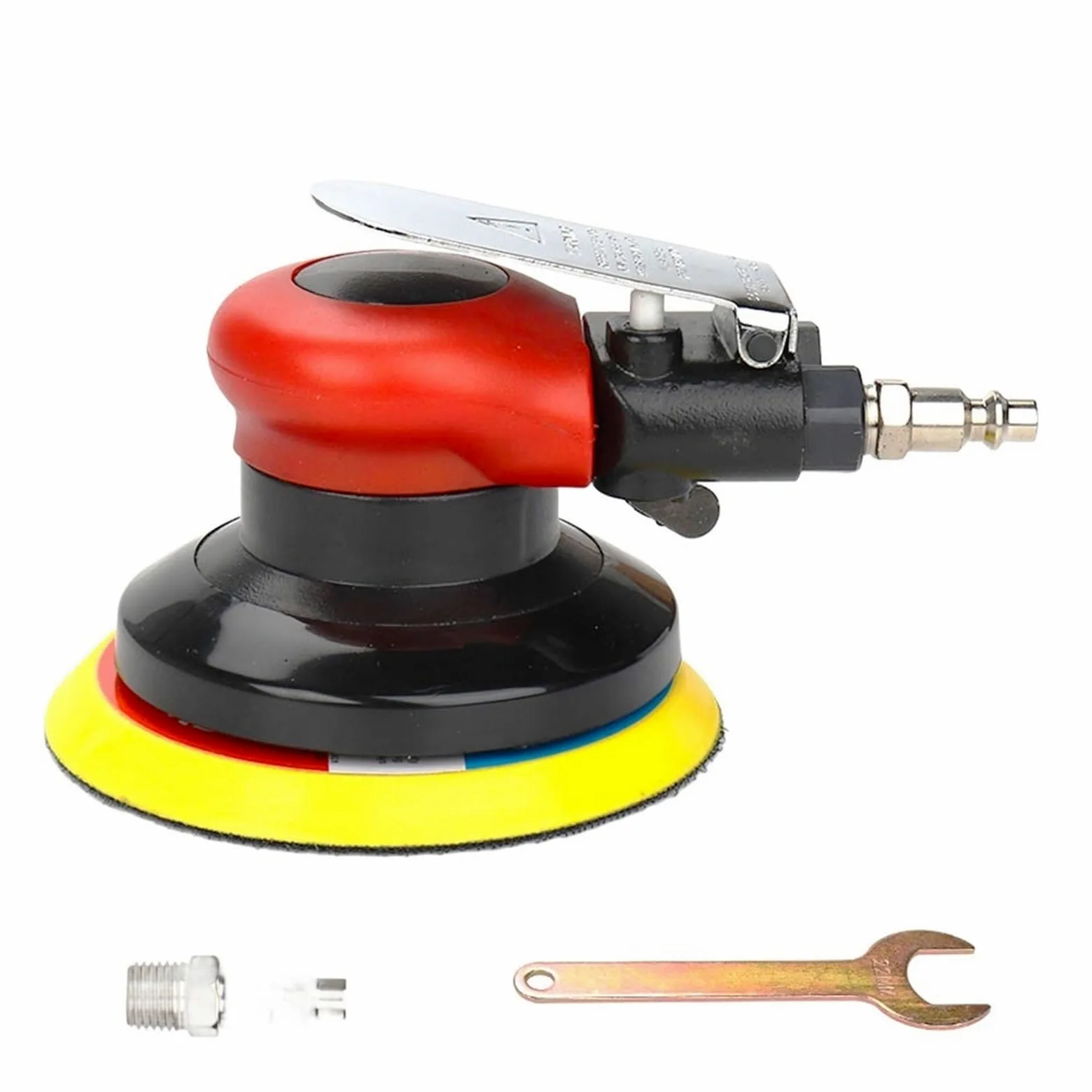 Szlifierka Pneumatyczna szlifierka 5 cali/6 cali mimośrodowa 5MM losowa orbitalna szlifierka próżniowa narzędzia pneumatyczne(5 Inch air sander)