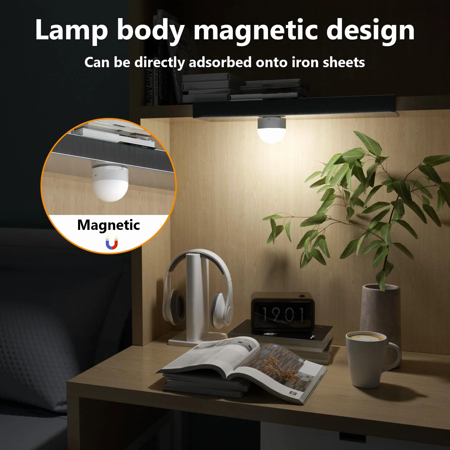 Oumida Żarówka LED do ponownego ładowania USB-C z pilotem zdalnego sterowania, E27 kolorów RGB, żarówka LED z baterią, 3 W, sterowanie dotykowe, z funkcją timera, światło awaryjne z magnesem (biała x