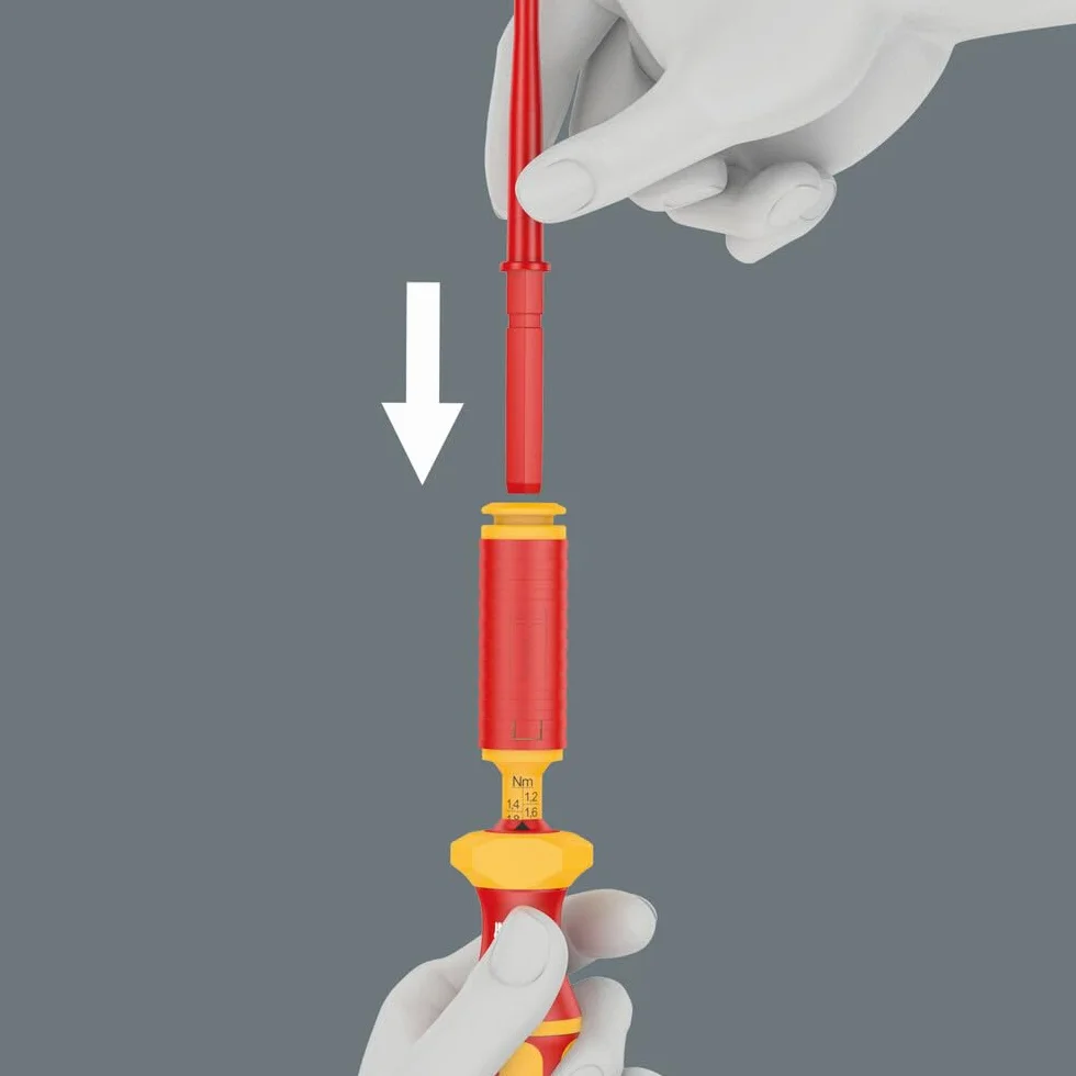 Wera Vde Torque Zestaw Wkrętaków, Czerwony/Żółty, 16 Elementów