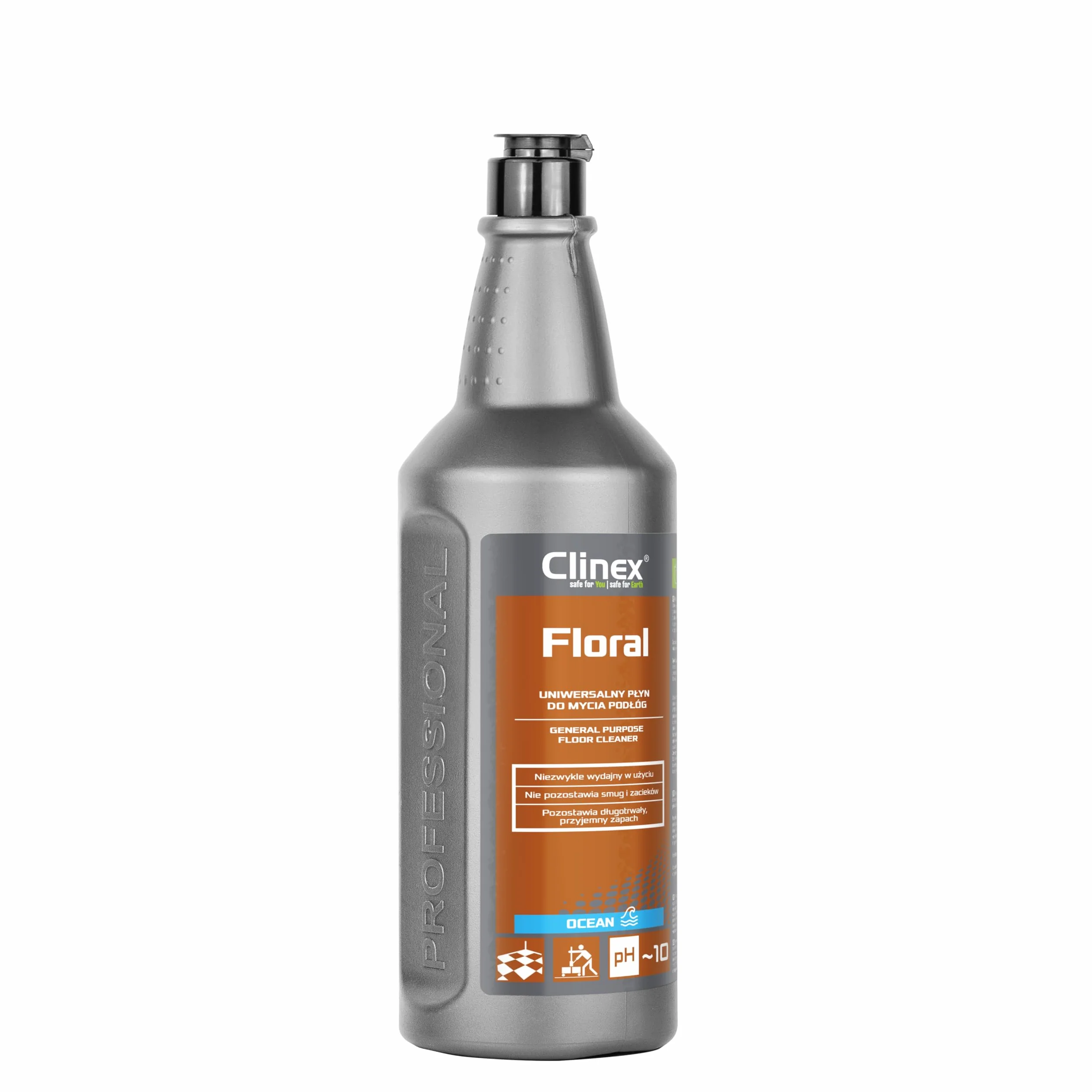 Uniwersalny Liquid CLINEX Floral Ocean 77-890, do czyszczenia podłóg